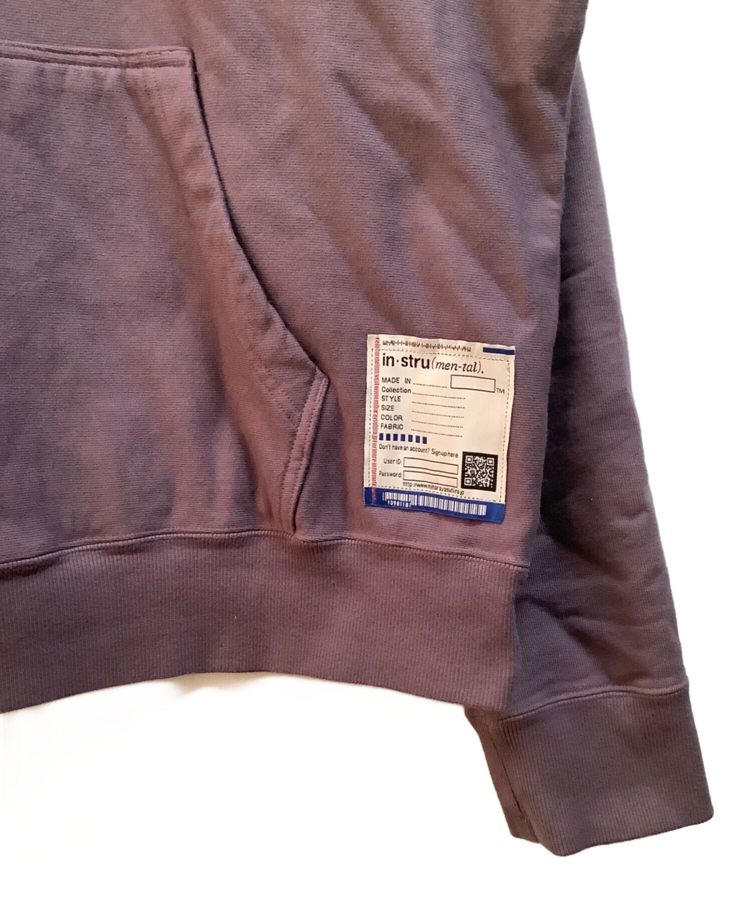 Maison MIHARA YASUHIRO MIHARA YASUHIRO Heavy Weight Pullover Hoodie Purple 46 Size US S / EU 44-46 / 1 - 4 Thumbnail