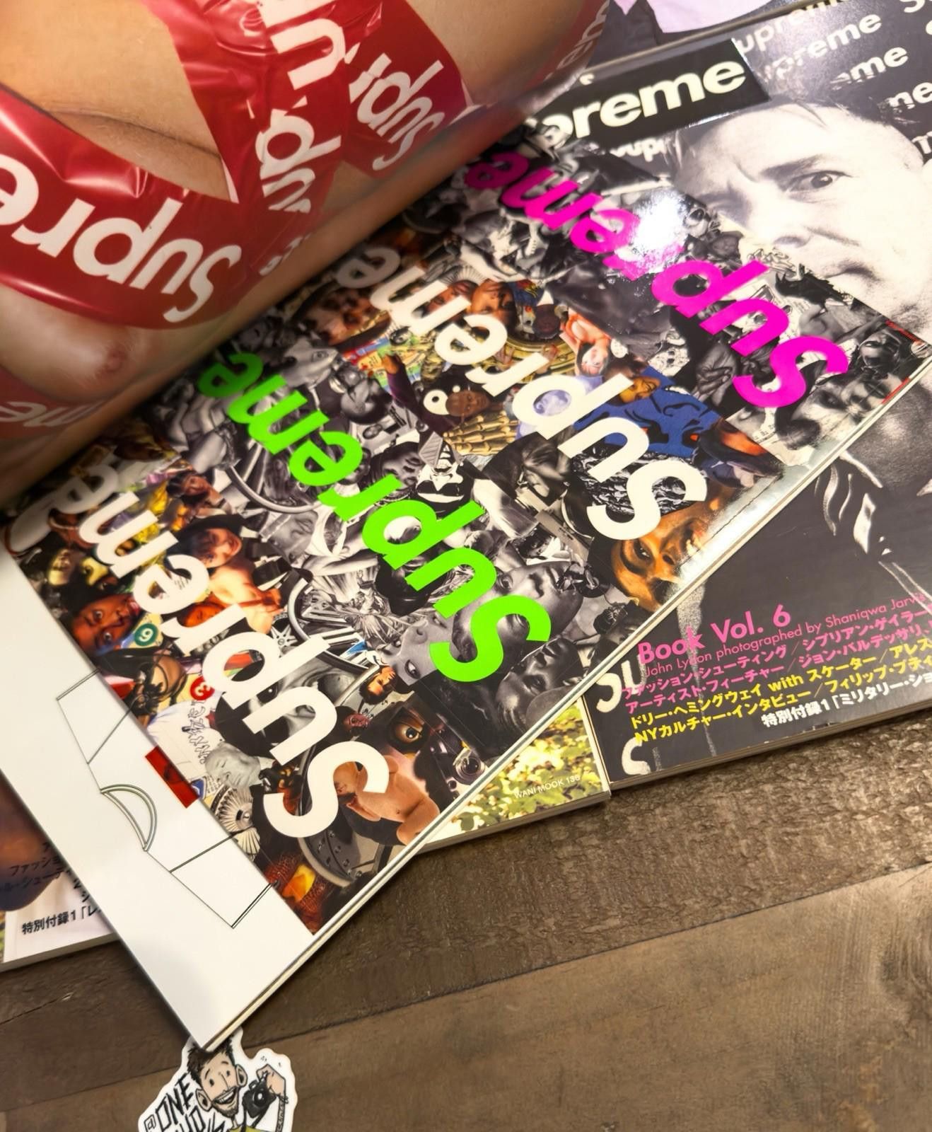 Supreme Supreme Book / Mook Complete Set VOL 1-6 (ALL STICKERS) Size ONE SIZE - 6 Thumbnail