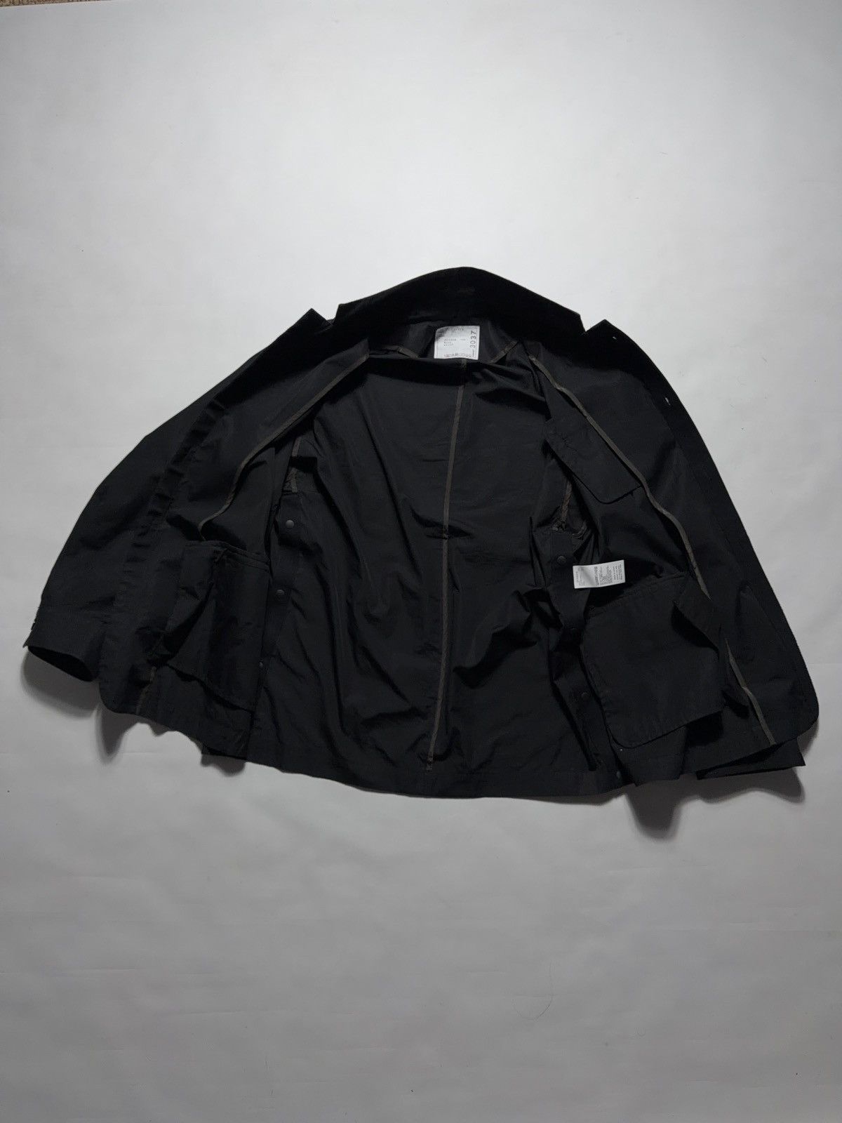 Sacai Sacai x Thomas Mason Poplin Cotton Shirt Jacket Size US M / EU 48-50 / 2 - 8 Thumbnail
