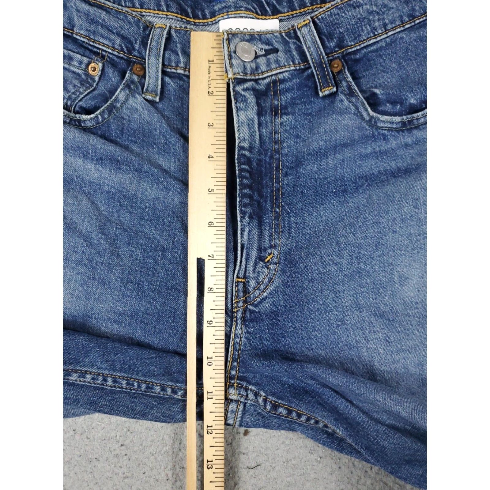 Levi's Mens Levis Jeans 36x30 Extra Large Straight Leg Blue Casual Denim Pants Size US 36 / EU 52 - 3 Thumbnail