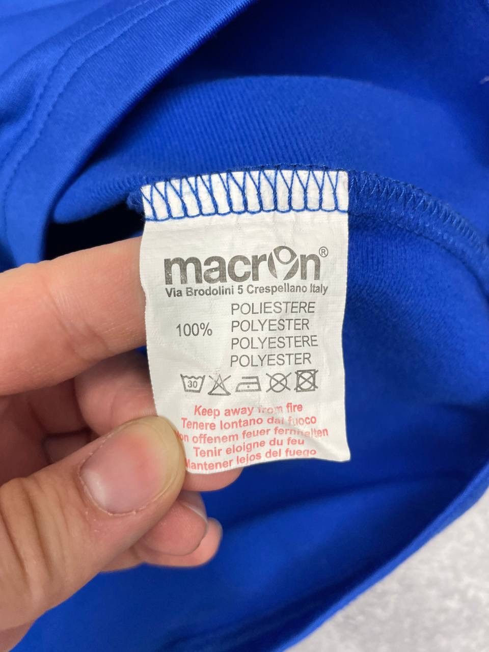 Macron Macron Men 2013/14 Long Sleeve Football Shirt Jersey Size US XL / EU 56 / 4 - 5 Thumbnail