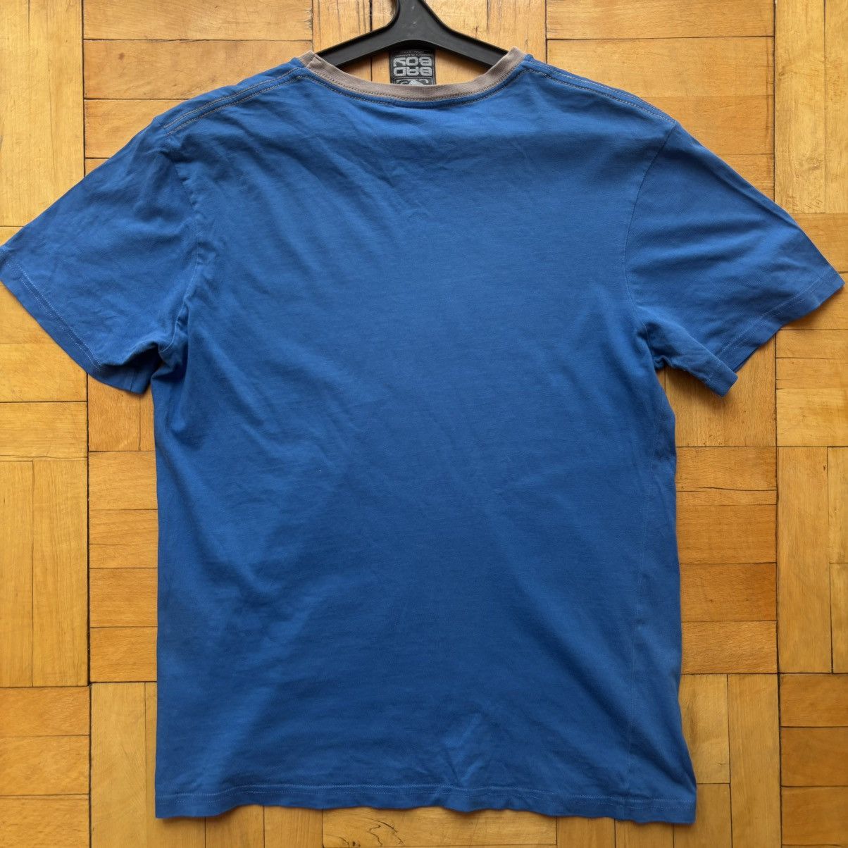 If Six Was Nine Vintage Y2K Bad Boy MMA Horde Demon Graphic Ringer Tee Blue Size US M / EU 48-50 / 2 - 3 Thumbnail