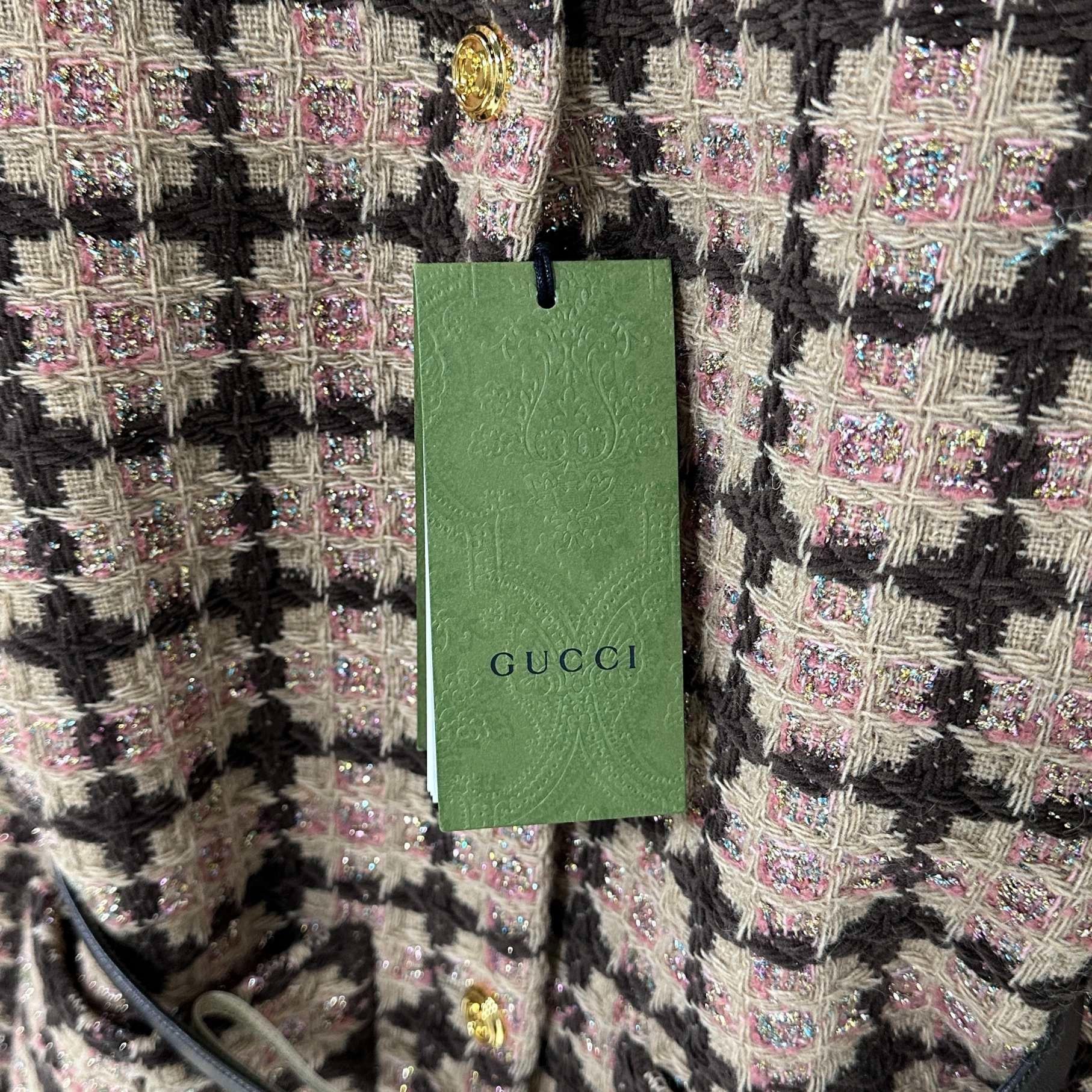 Gucci Gucci plaid floral woven belt small fragrance jacket size36 Size US M / EU 48-50 / 2 - 5 Thumbnail