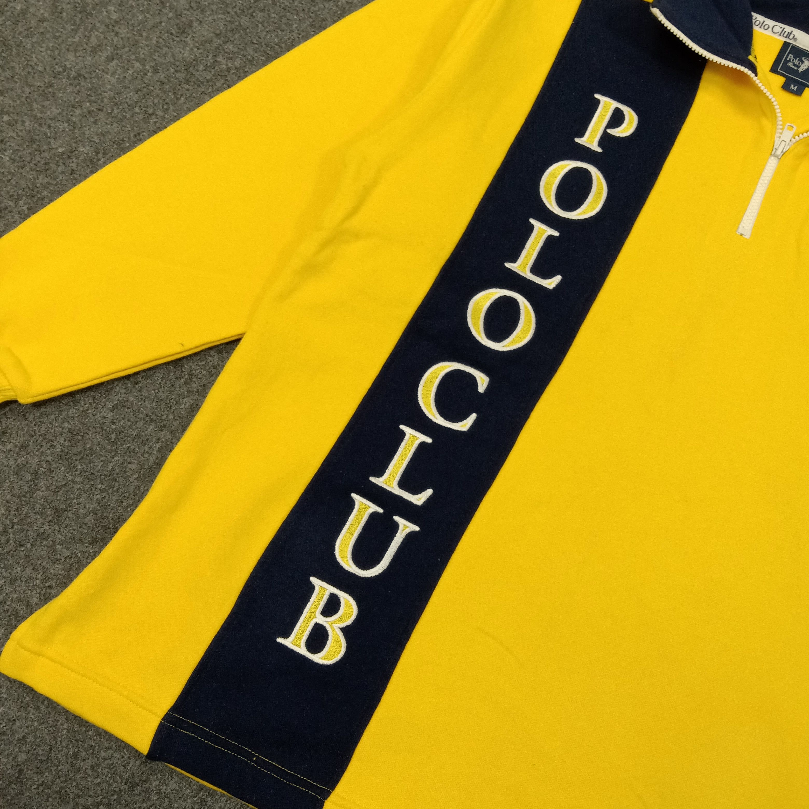 Polo Ralph Lauren Polo Club American Half Zipper Sweatshirt C241N8 Size US M / EU 48-50 / 2 - 2 Thumbnail
