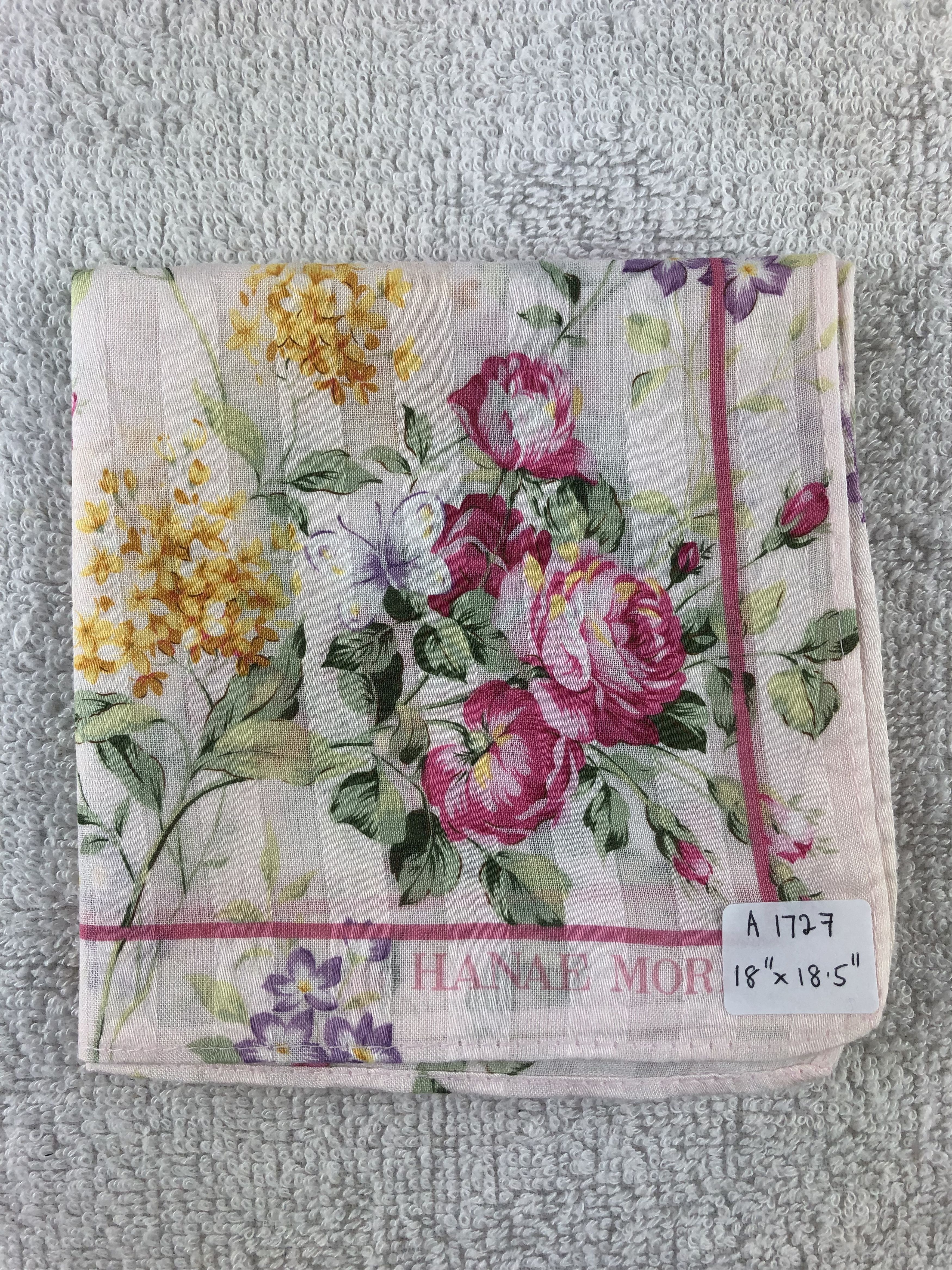 Hanae Mori × Japanese Brand × Vintage Hanae Mori Handkerchief / Bandana / Neckerchief Size ONE SIZE - 6 Thumbnail