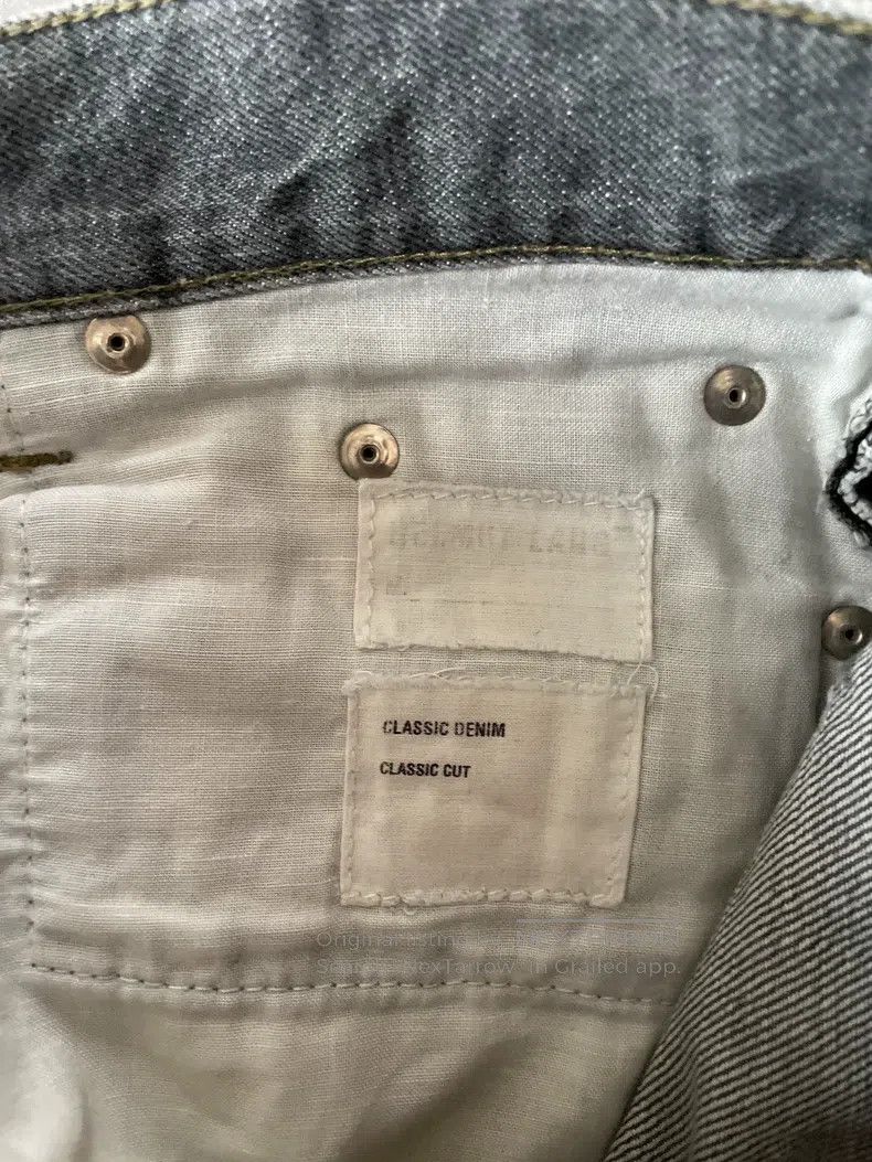 Helmut Lang HELMUT LANG Mended Denim Jeans Size US 31 - 4 Thumbnail