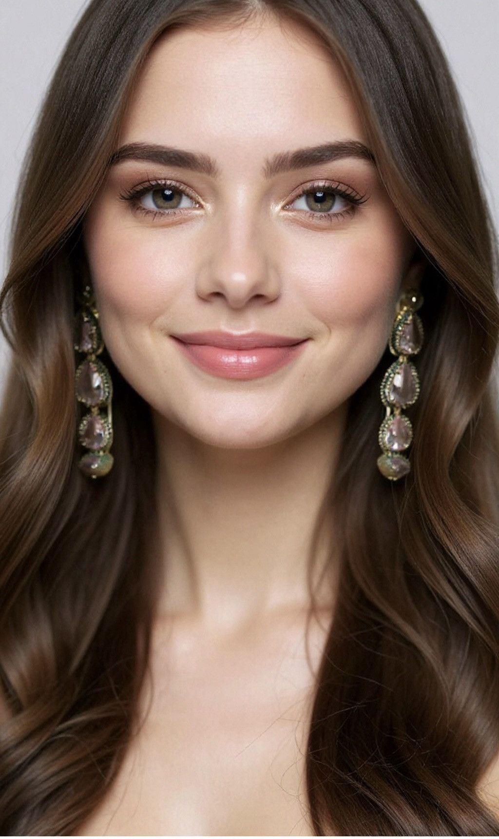 Other Anti Tarnish Golden Statement Dangler Earrings Size ONE SIZE - 1 Thumbnail