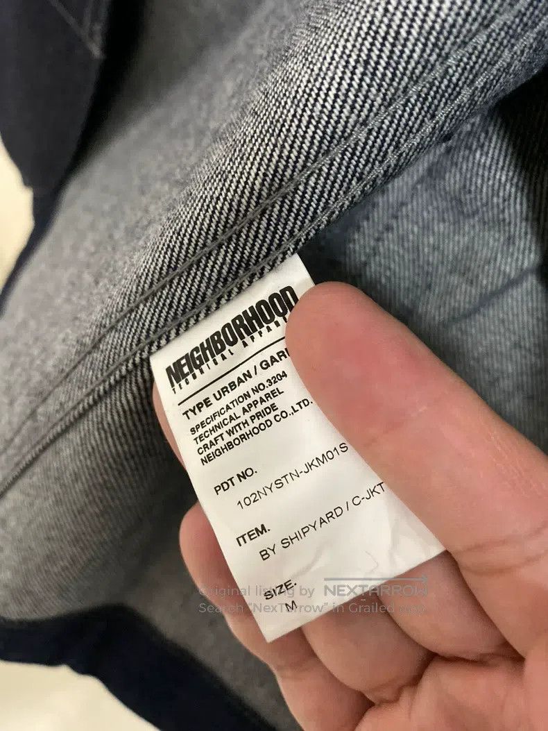 Neighborhood Neighborhood Denim jacket Size US M / EU 48-50 / 2 - 5 Thumbnail