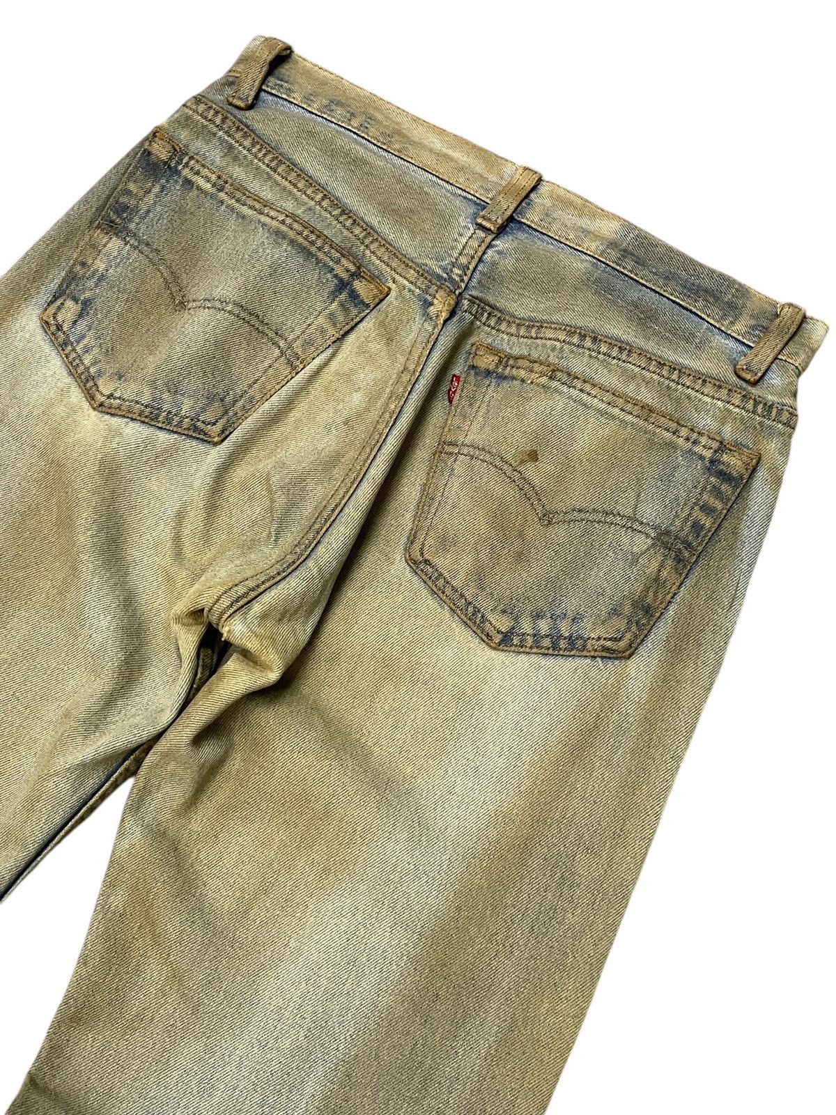 If Six Was Nine × Levi's × Vintage Vintage Levis 501 button fly rusty mud wash trashed Jeans Size US 30 / EU 46 - 11 Thumbnail