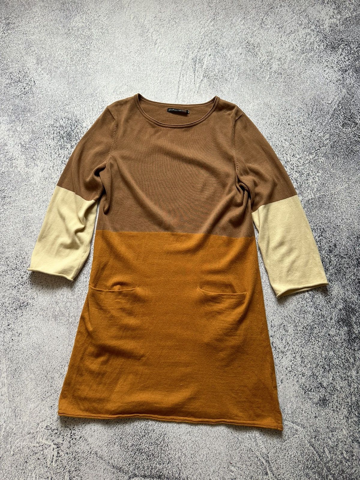 Gudrun Sjoden Gudrun Sjoden Womens 100% Organic Cotton Shift Dress Long Size ONE SIZE - 7 Thumbnail