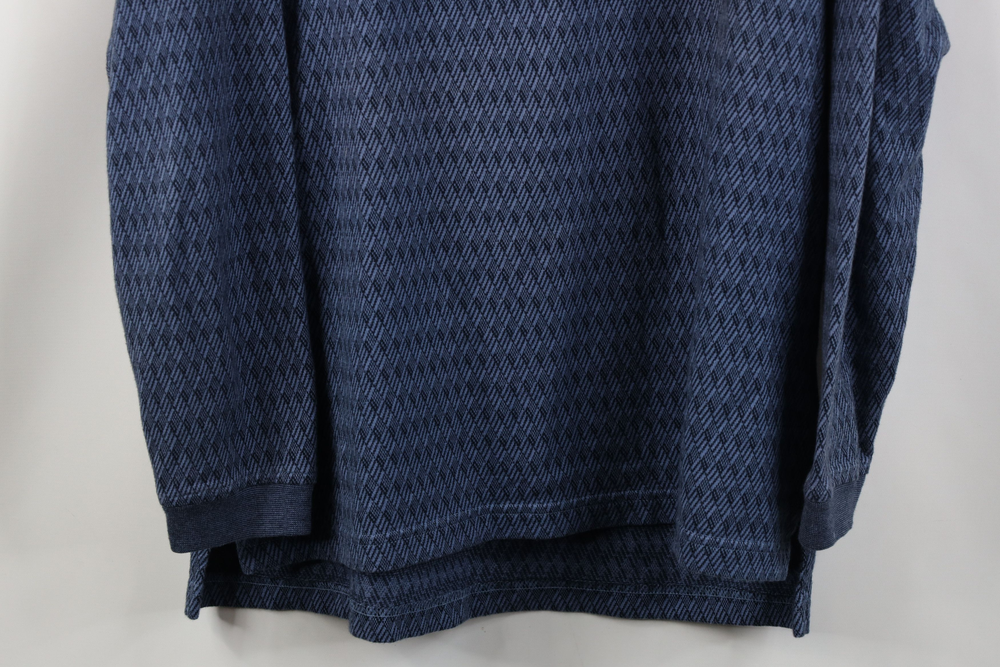Vintage Vintage 90s Streetwear Collared Long Sleeve Polo Blue USA Size US M / EU 48-50 / 2 - 3 Thumbnail
