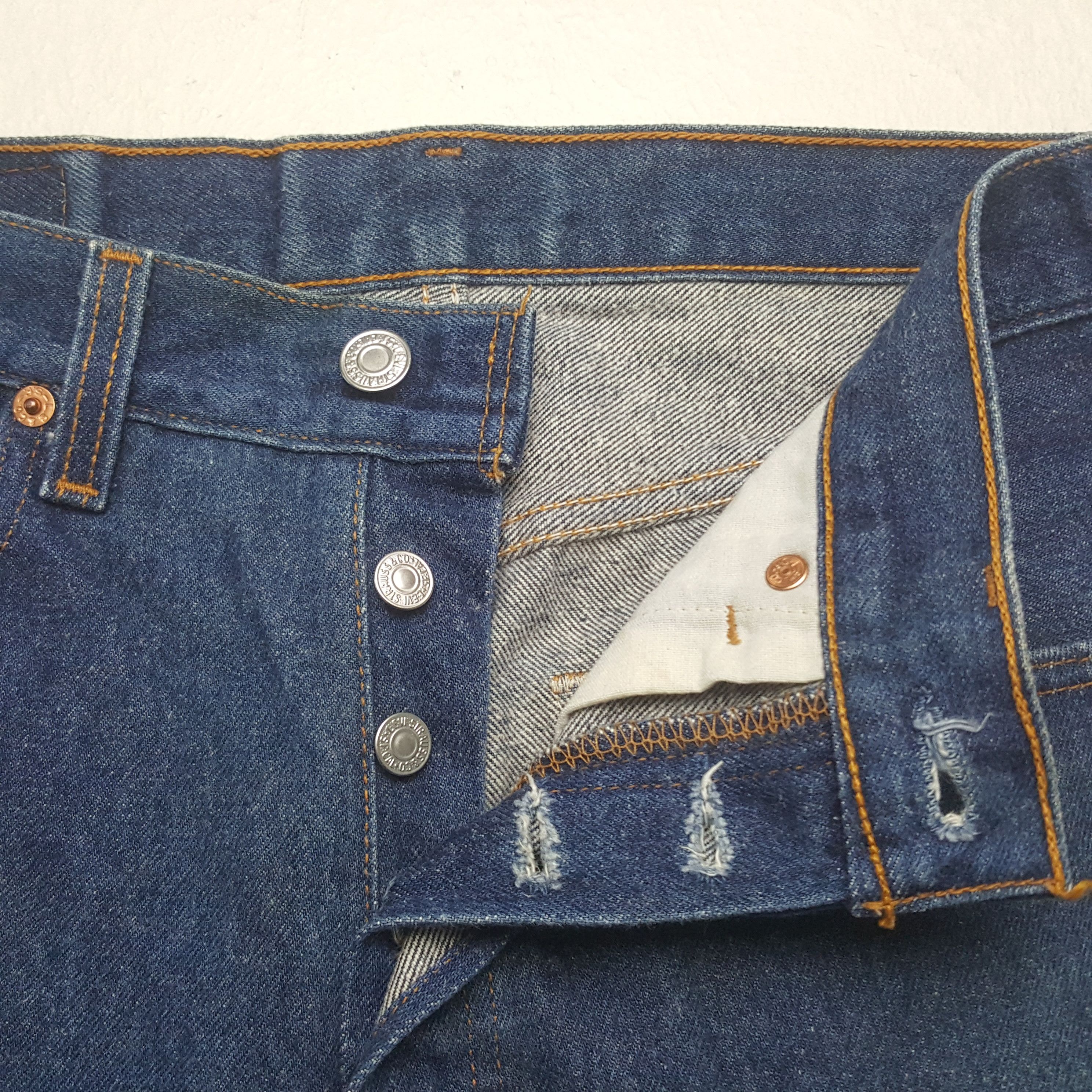 Vintage Levi's 501 Acid Wash Denim Jeans