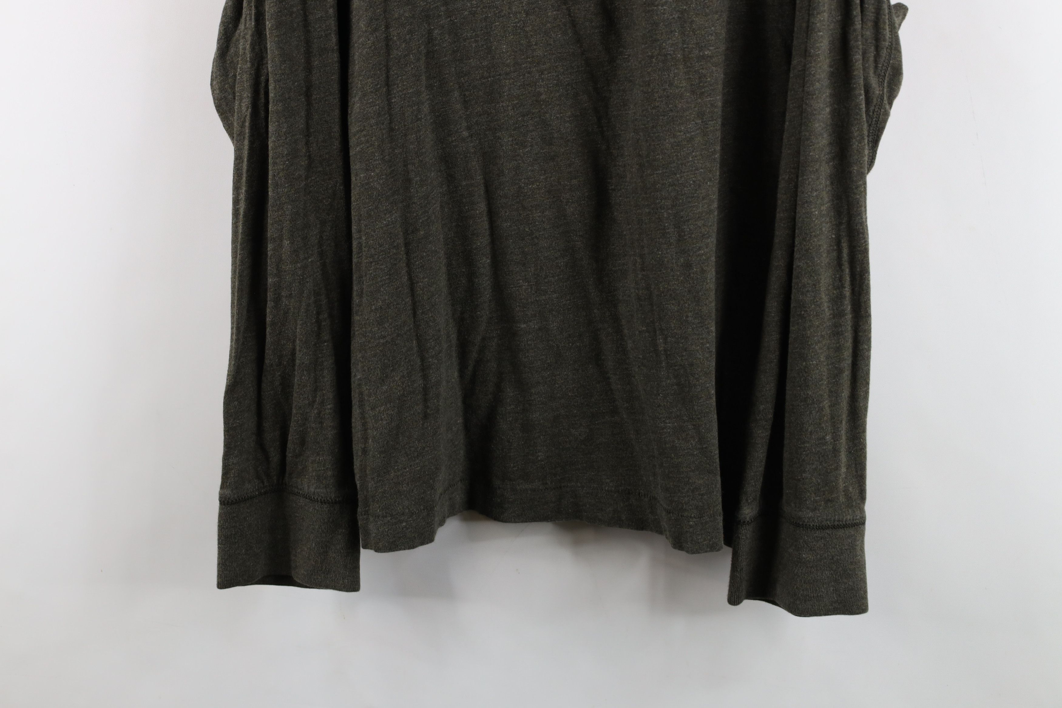 Eddie Bauer Vintage Eddie Bauer Knit Long Sleeve Henley T-Shirt Green Size US XXL / EU 58 / 5 - 3 Thumbnail