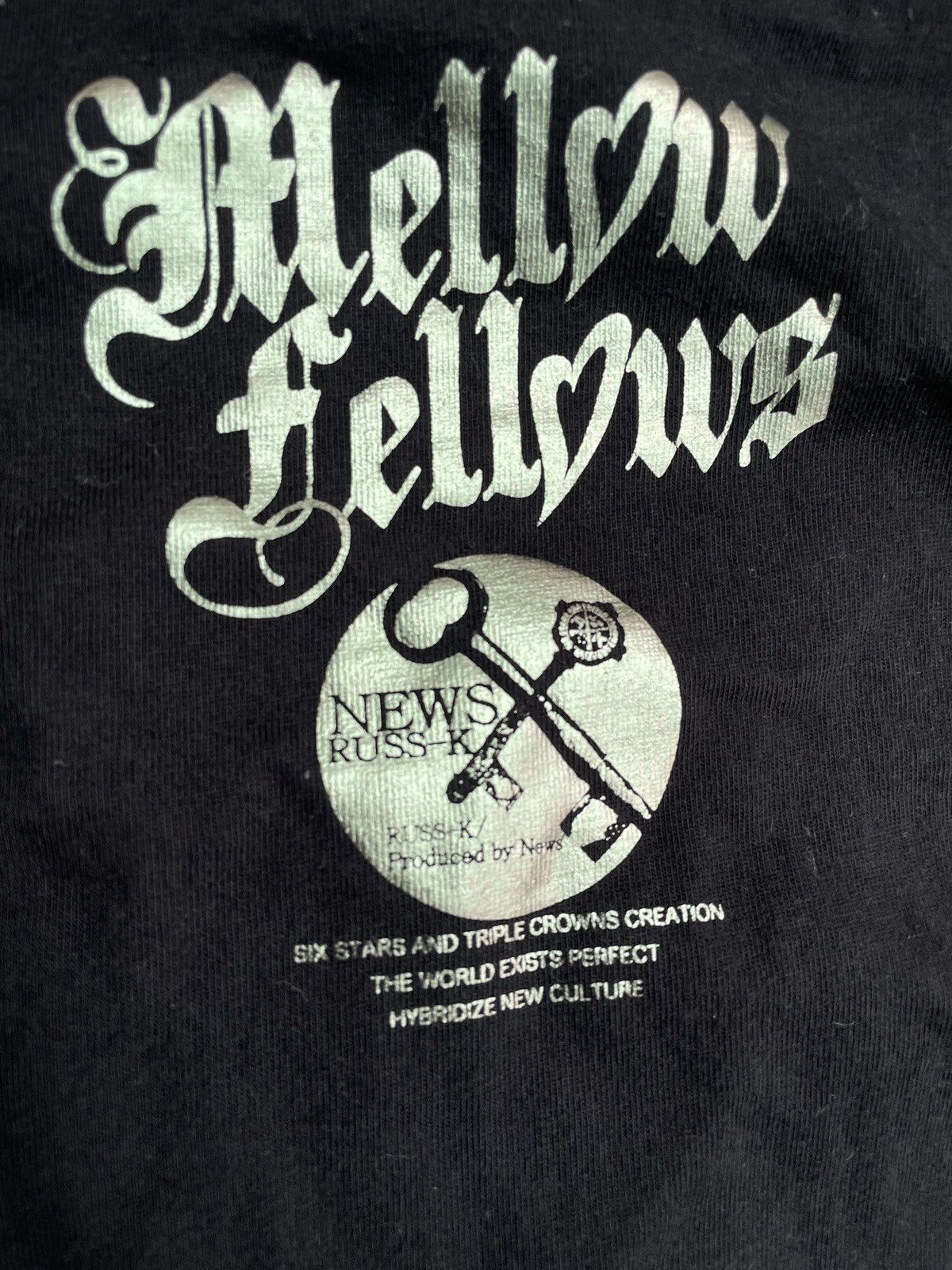 If Six Was Nine 2000s Japanese archive Giltter Poem V-neck Long Sleeve Tee Size US S / EU 44-46 / 1 - 9 Thumbnail