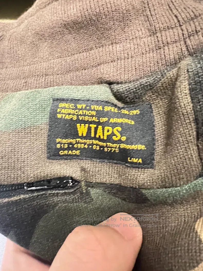 Wtaps Wtaps size M Camouflage casual military pants Size US 38 / EU 54 - 1 Thumbnail