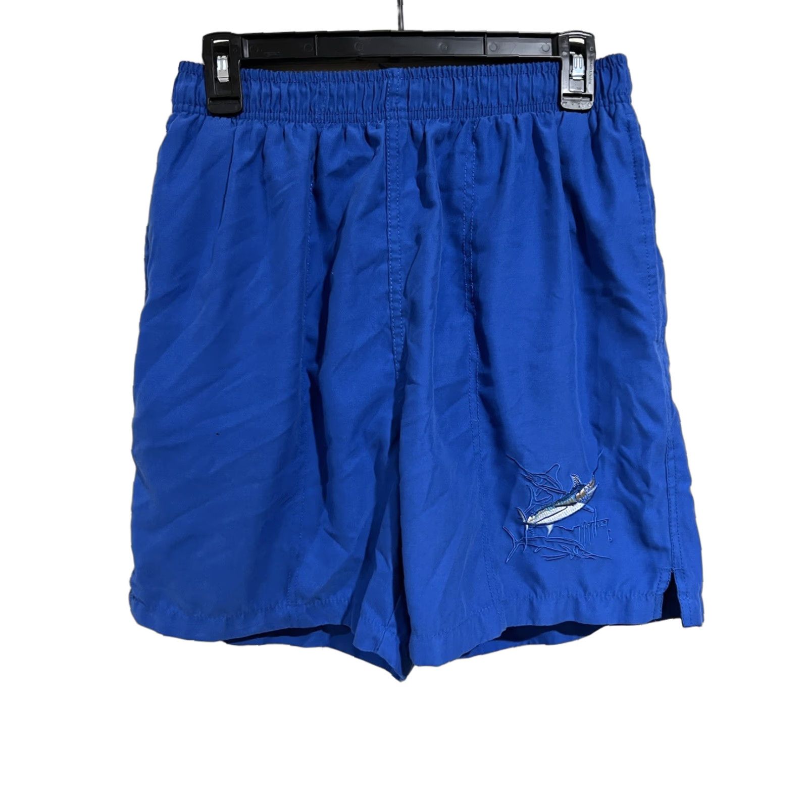 Guy Harvey Guy Harvey by AFTCO Trunks Men M Blue Bathing Suit Size 40R - 1 Thumbnail