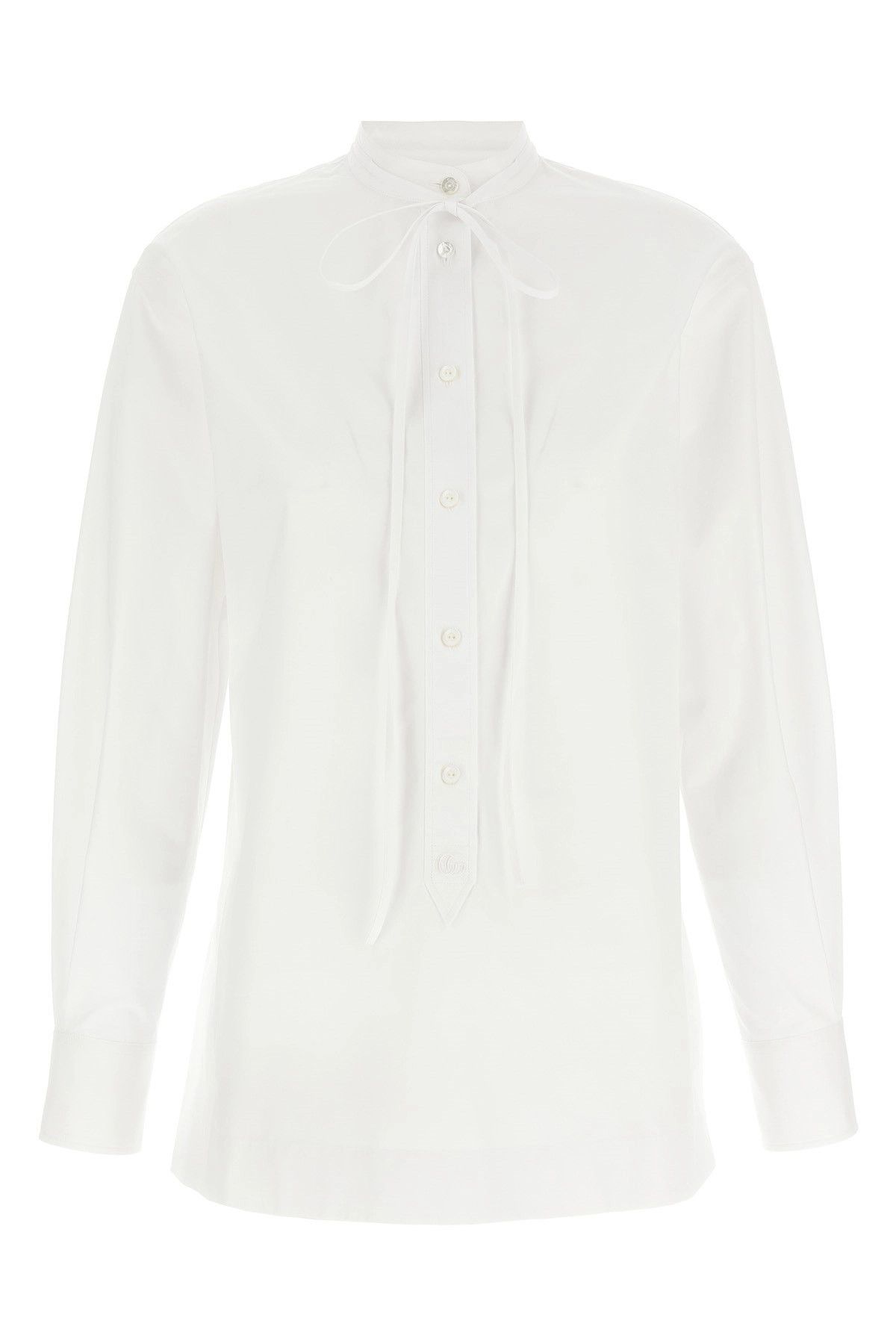 Gucci Double G embroidery shirt Size XS / US 0-2 / IT 36-38 - 1 Thumbnail
