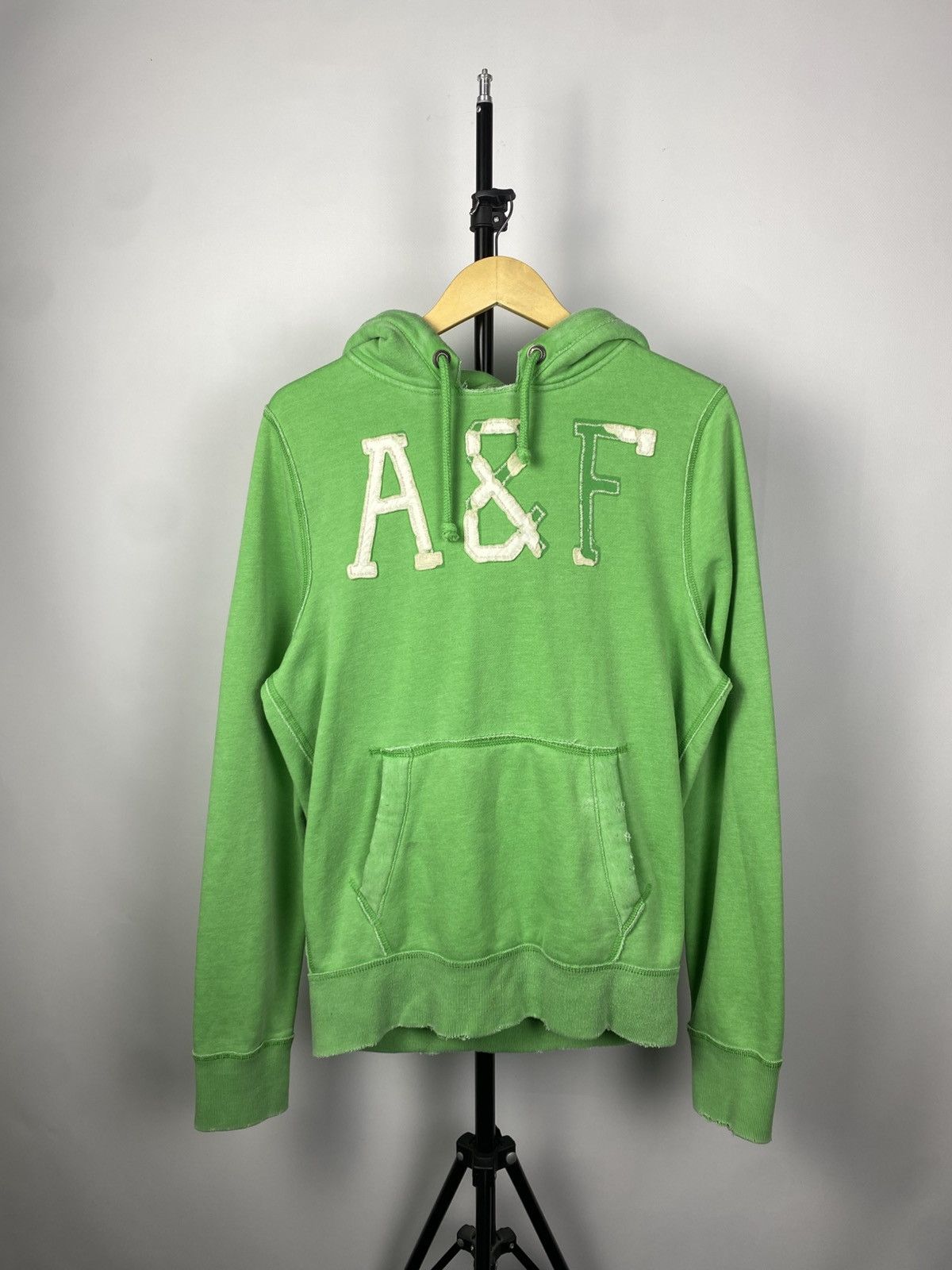 Abercrombie & Fitch × If Six Was Nine Vintage 90s Abercrombie & Fitch Vintage Y2K Logo Hoodie Size US M / EU 48-50 / 2 - 1 Thumbnail