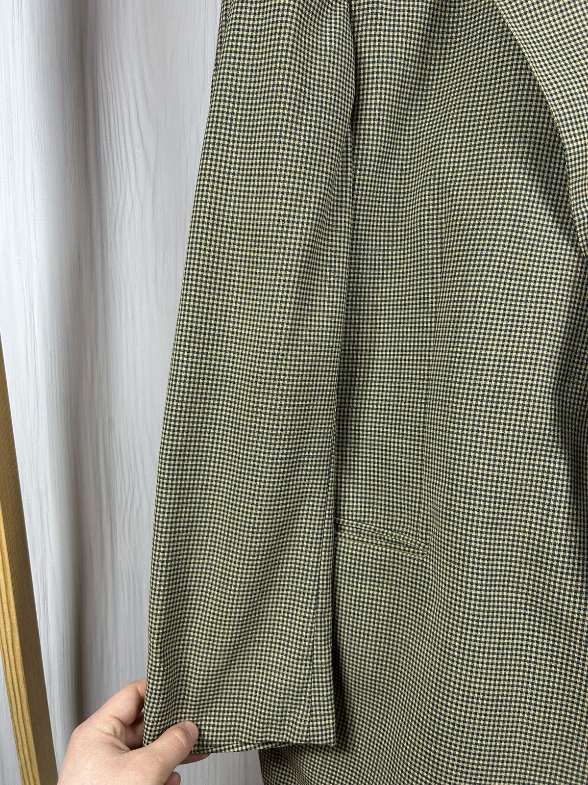 Burberry Vintage Burberrys Check Blazer Jacket Size 56 Made Germany Size 46R - 4 Thumbnail