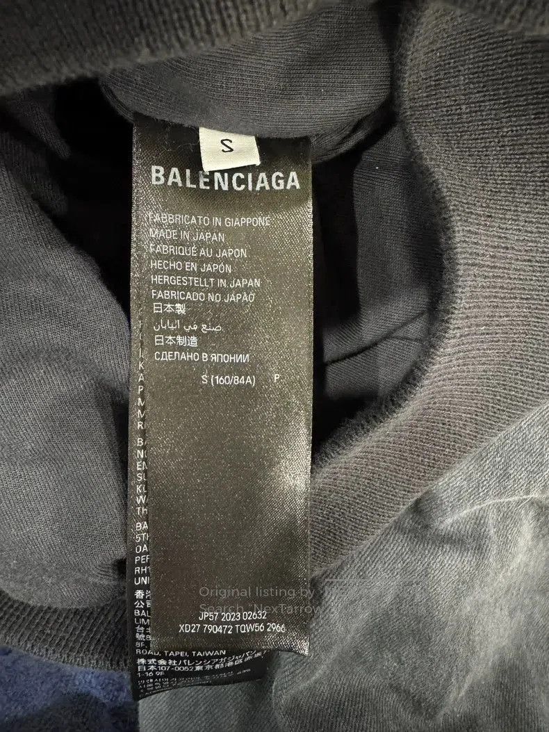 Balenciaga Balenciaga Denim Hooded Jacket. Size US S / EU 44-46 / 1 - 4 Thumbnail