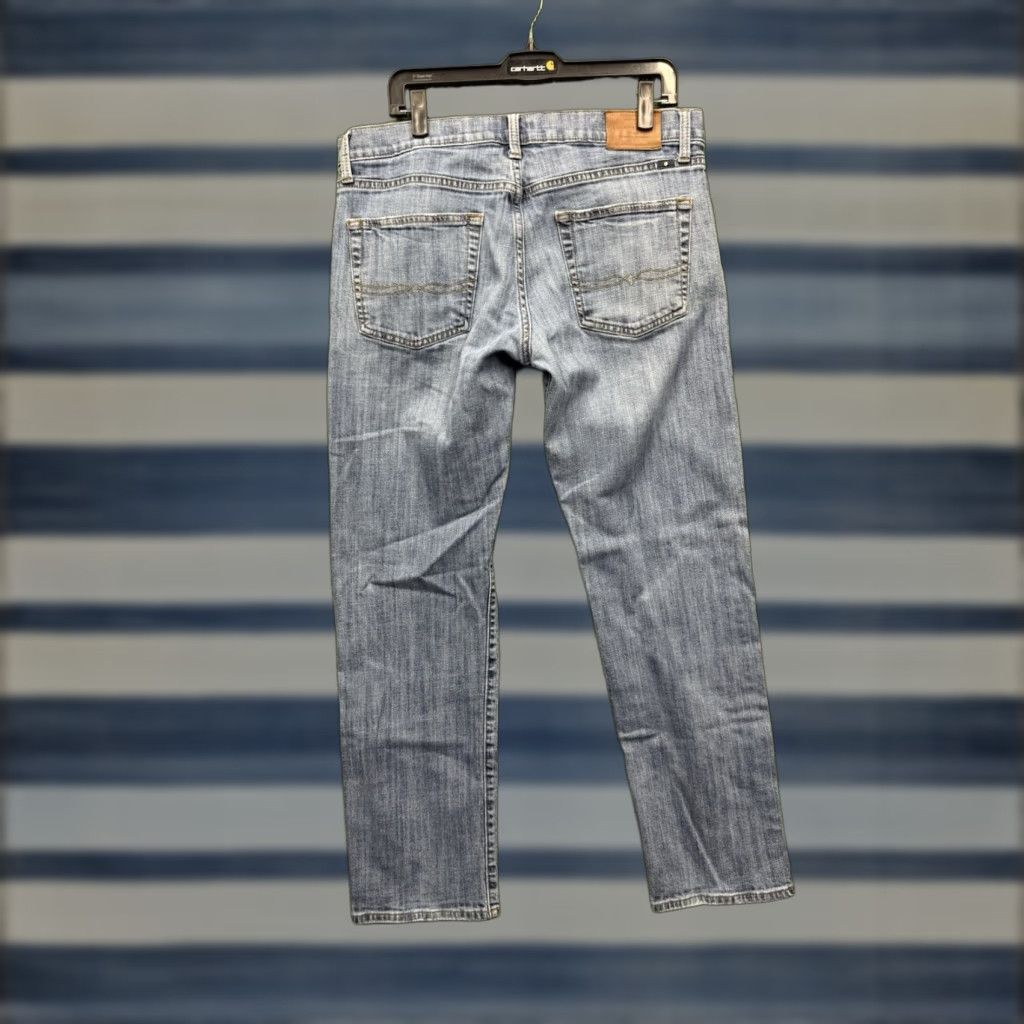Lucky Brand Lucky Brand Jeans Mens 34x32 Blue 221 Original Straight Mid Rise Denim Stretch Pockets Regular 221 Original Straight Mens Jeans Blue 90s? Size US 34 / EU 50 - 1 Thumbnail