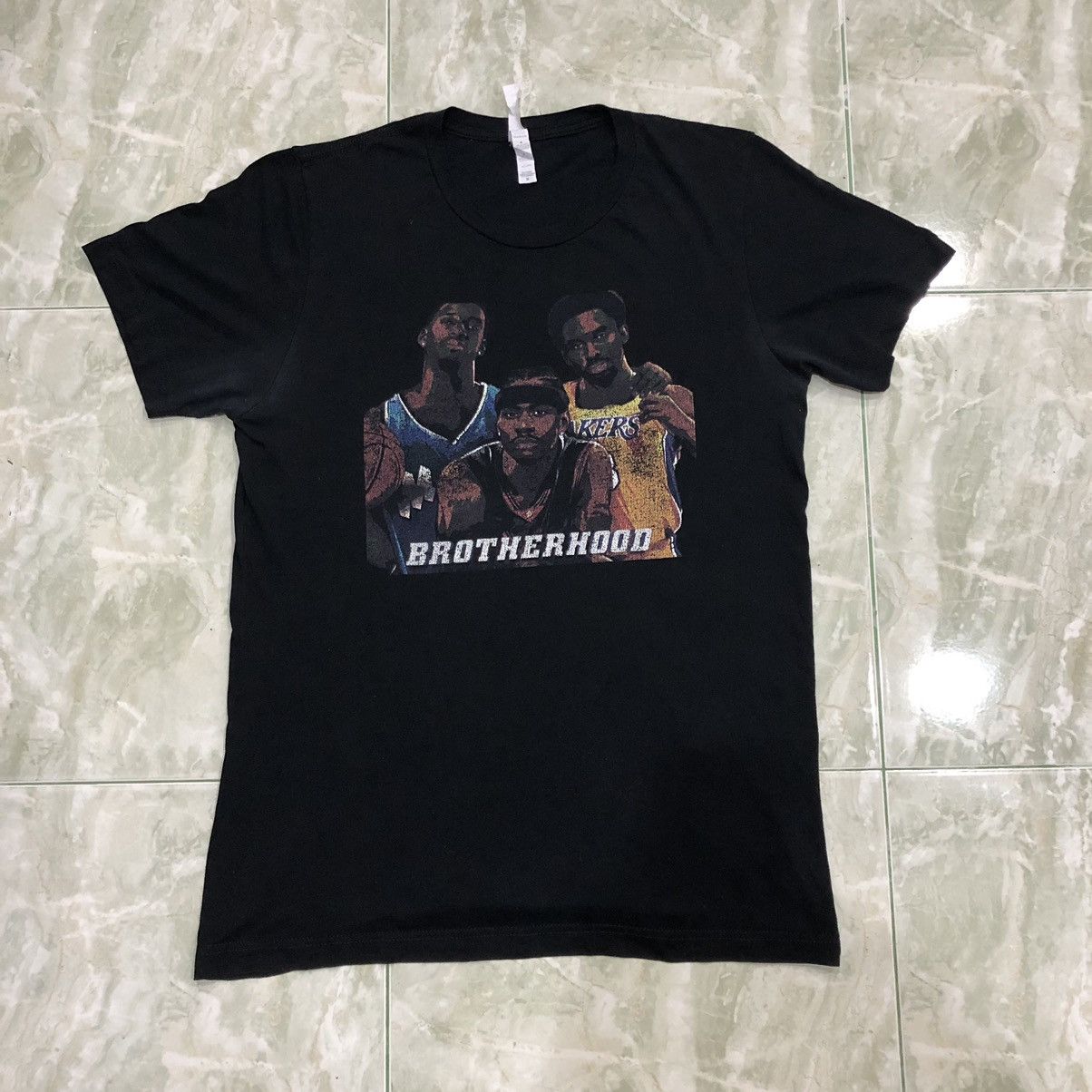 NBA Vintage NBA Brotherhood T Shirt Size US M / EU 48-50 / 2 - 2 Thumbnail