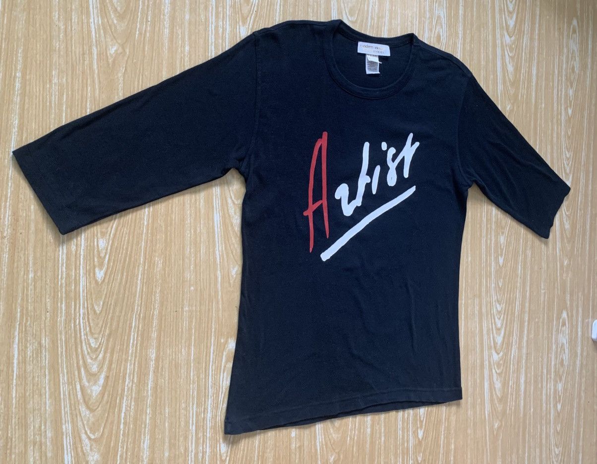 Designer × Sonia Rykiel Sonia Rykiel Artist Modern Vintage 3 Quarter T Shirt Size M / US 6-8 / IT 42-44 - 4 Thumbnail