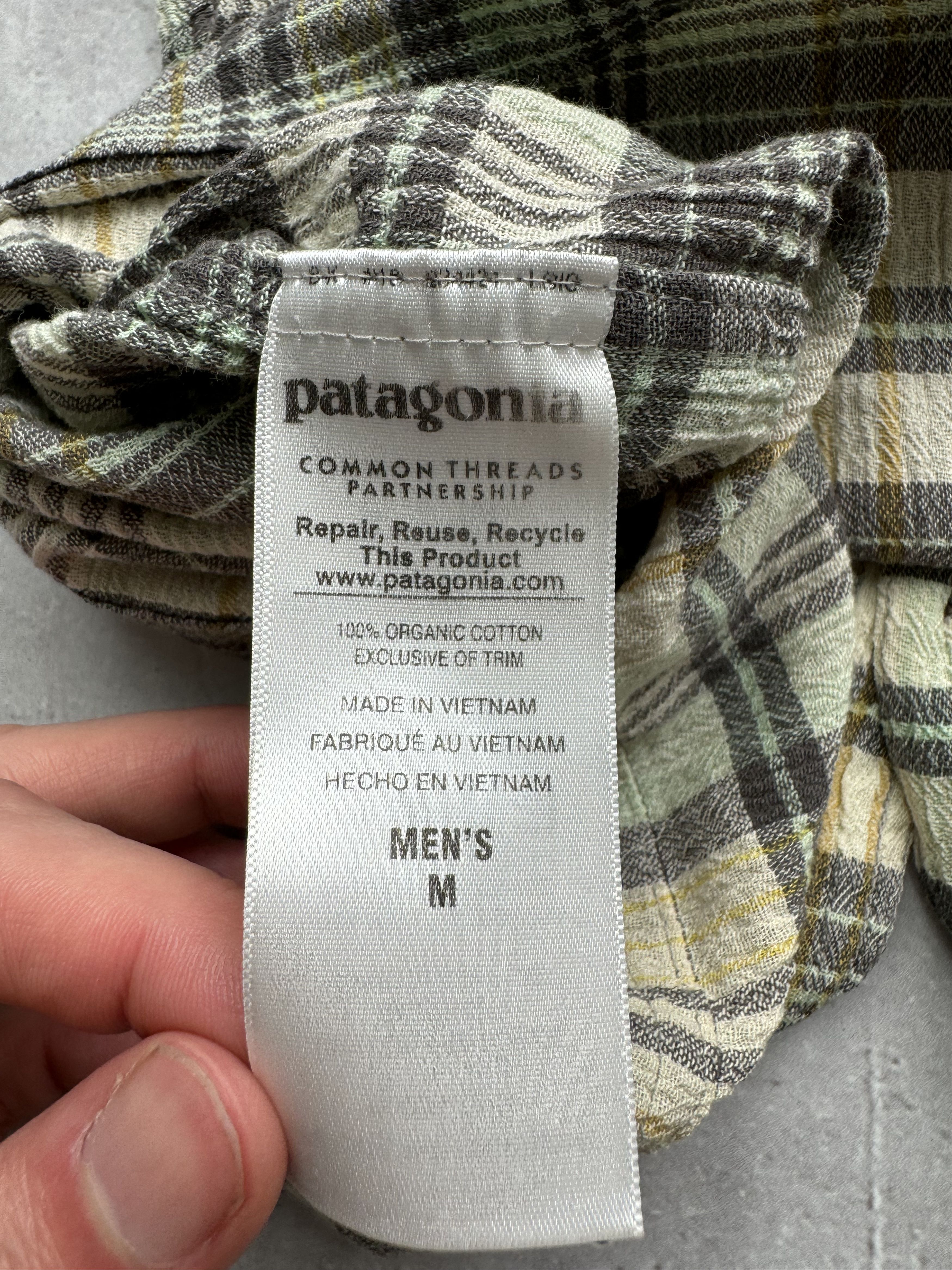Patagonia × Vintage Patagonia Vintage Plaid Short Sleeve Shirt Size US M / EU 48-50 / 2 - 5 Thumbnail