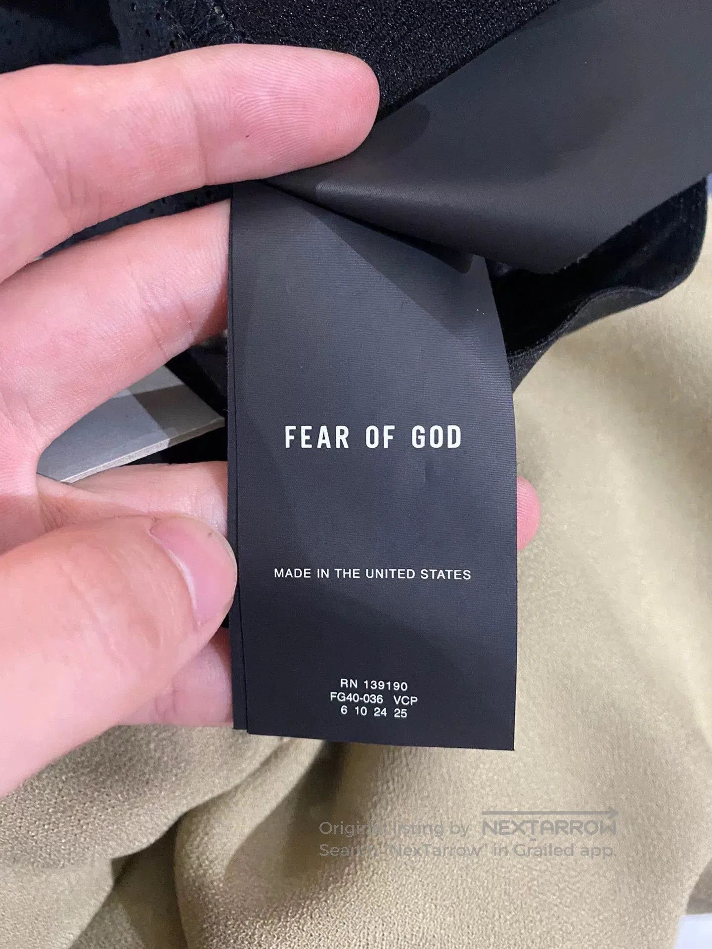 FOG men's casual pants with tags in xs size. Size US 26 / EU 42 - 6 Thumbnail