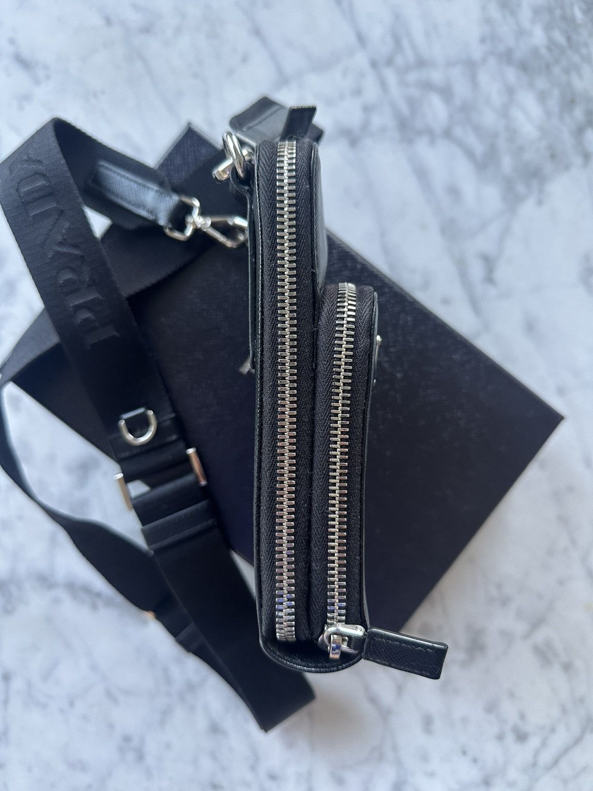Prada Saffiano Leather Smartphone Case Size ONE SIZE - 4 Thumbnail
