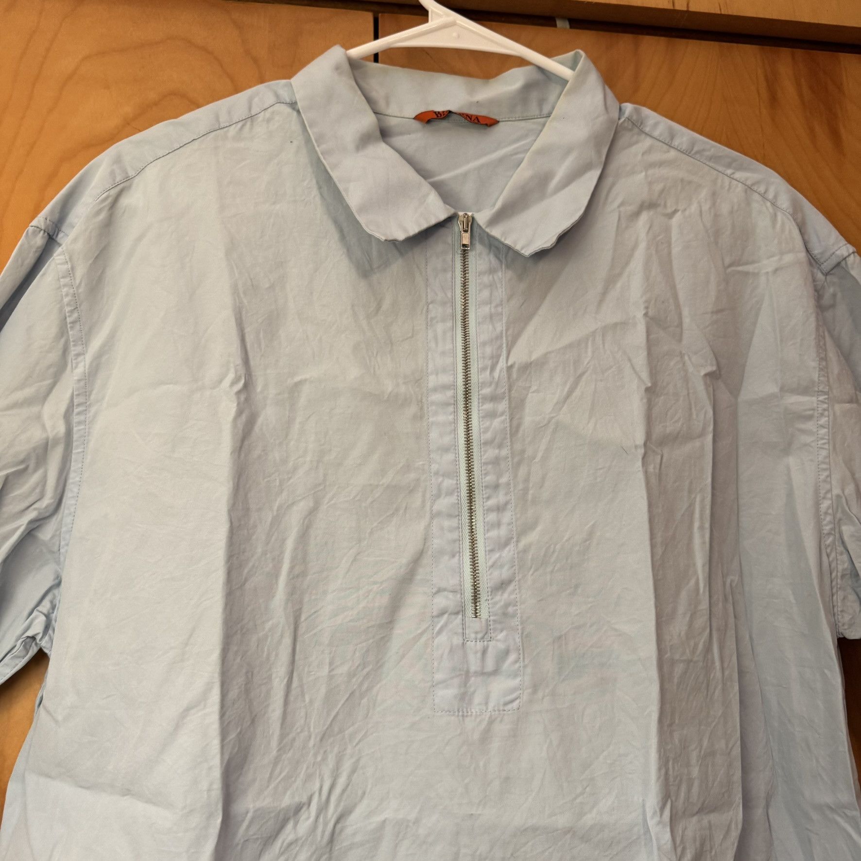 Barena Venezia Barena Venezia Ribega Light Blue Shirt (M-L) Size US M / EU 48-50 / 2 - 3 Thumbnail