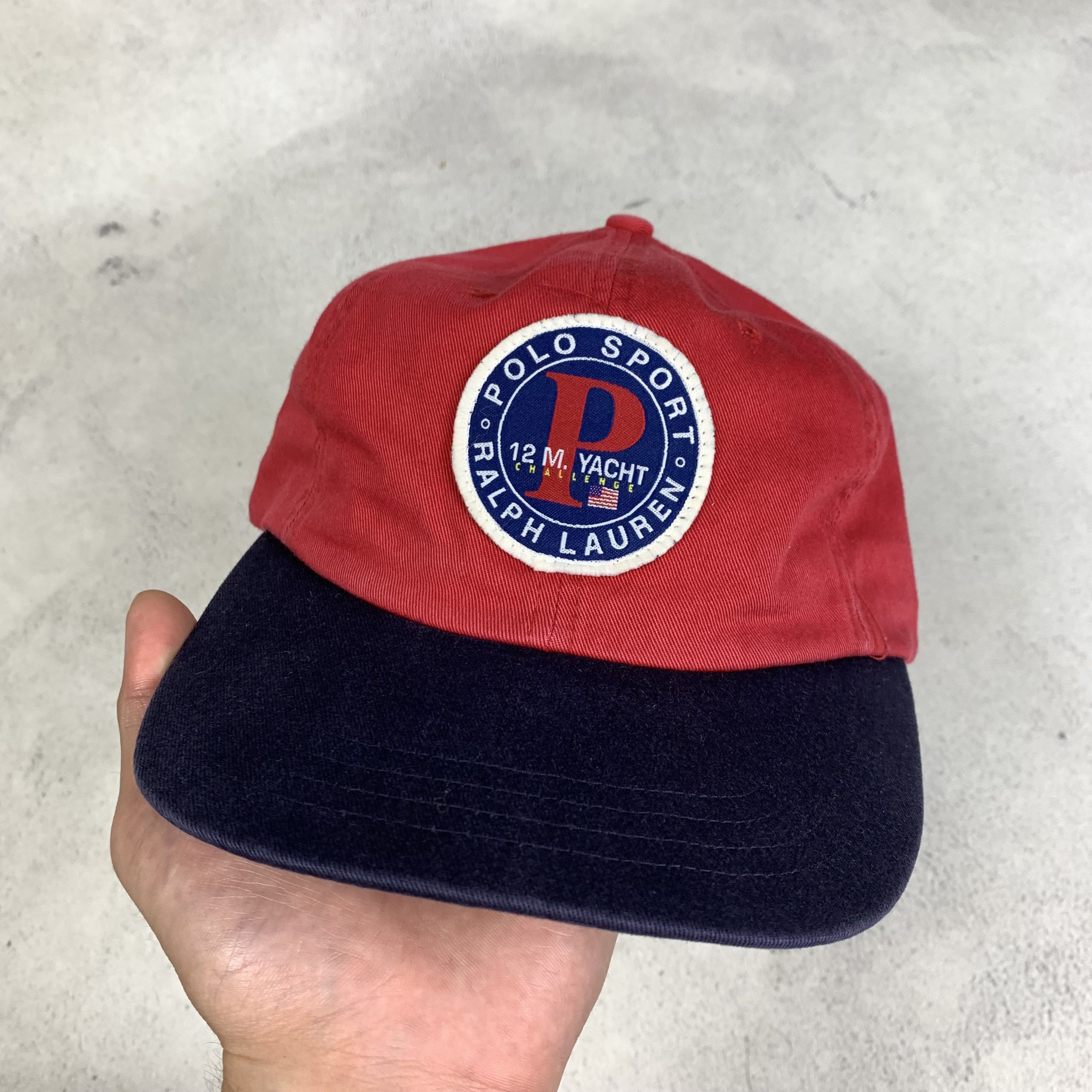 Polo Ralph Lauren Vintage Polo Sport Ralph Lauren Hat Cap Size ONE SIZE - 2 Thumbnail