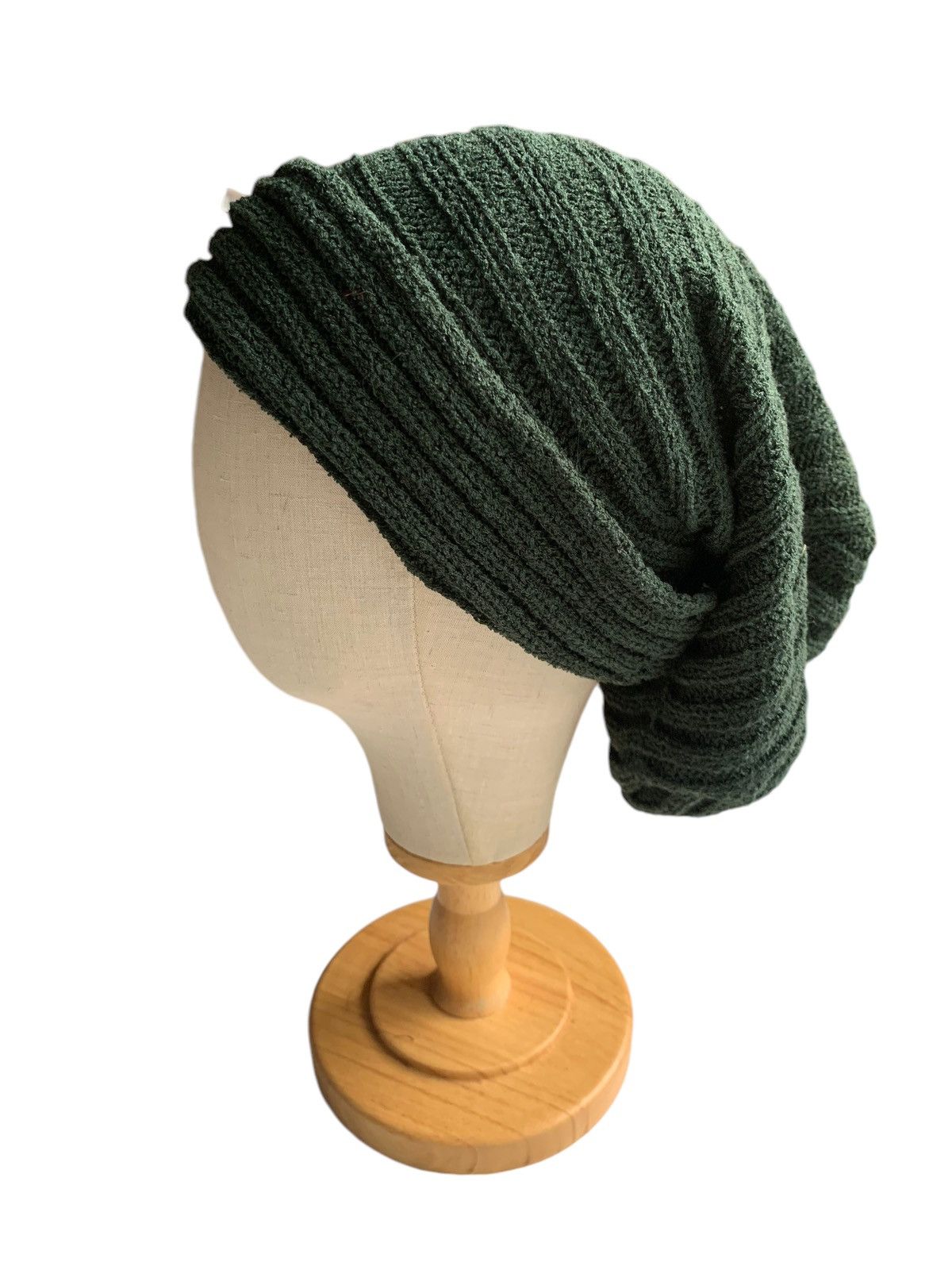 14th Addiction × Vintage Knitted Crochet Hippies Style Slouchy Long Beanie hats🌈☠️ Size ONE SIZE - 2 Thumbnail
