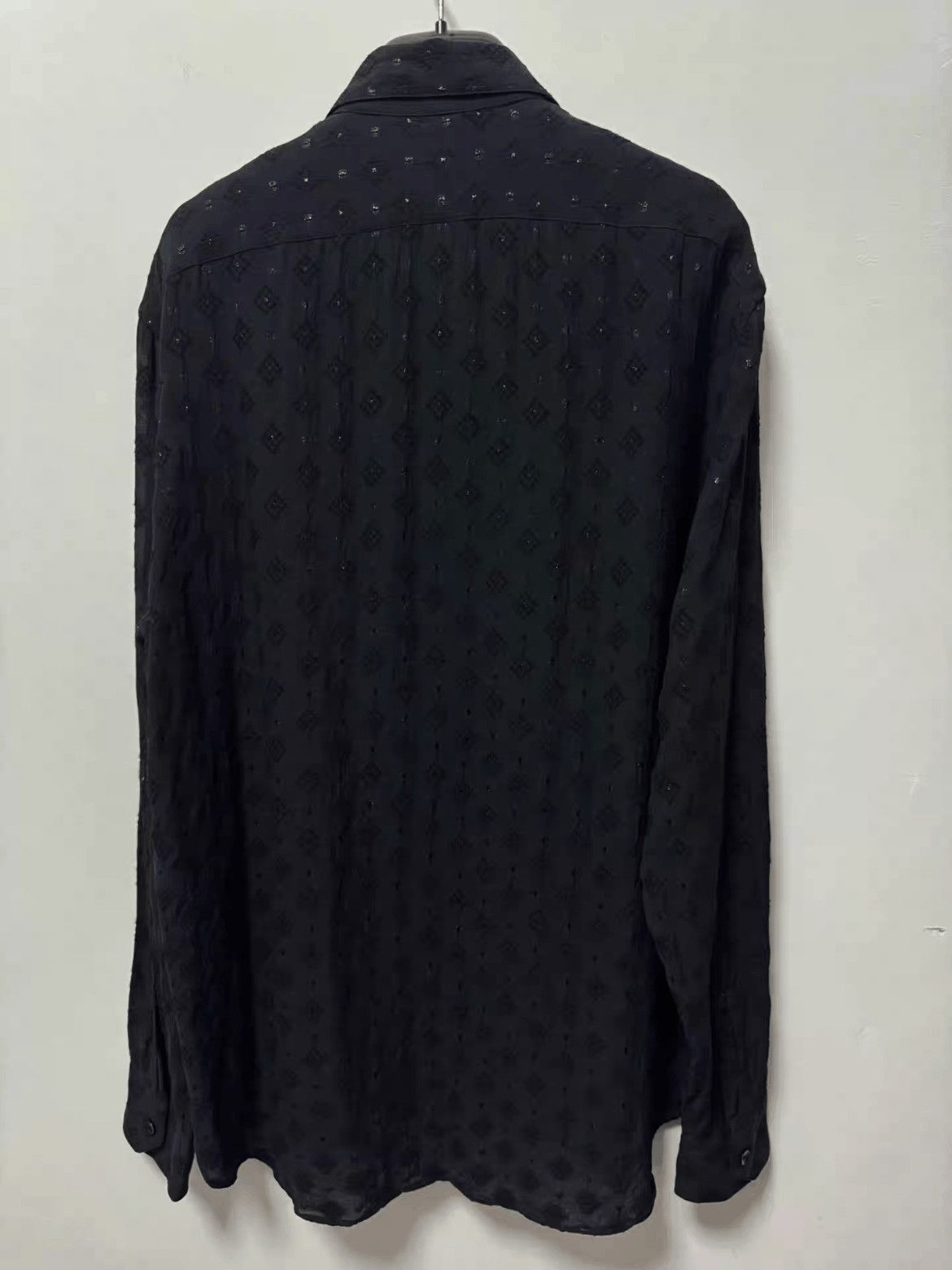 Saint Laurent Paris Sz 40 Saint Laurent Paris 19SS Runway Scale Shirt-2508 Size US L / EU 52-54 / 3 - 2 Thumbnail