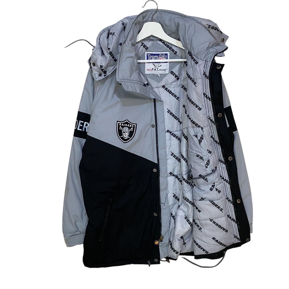 Triple F.A.T. Goose ⚡️VINTAGE NFL RAIDERS BIG LOGO TRIPLE FAT GOOSE DOWN JACKET Size US M / EU 48-50 / 2 - 7 Thumbnail