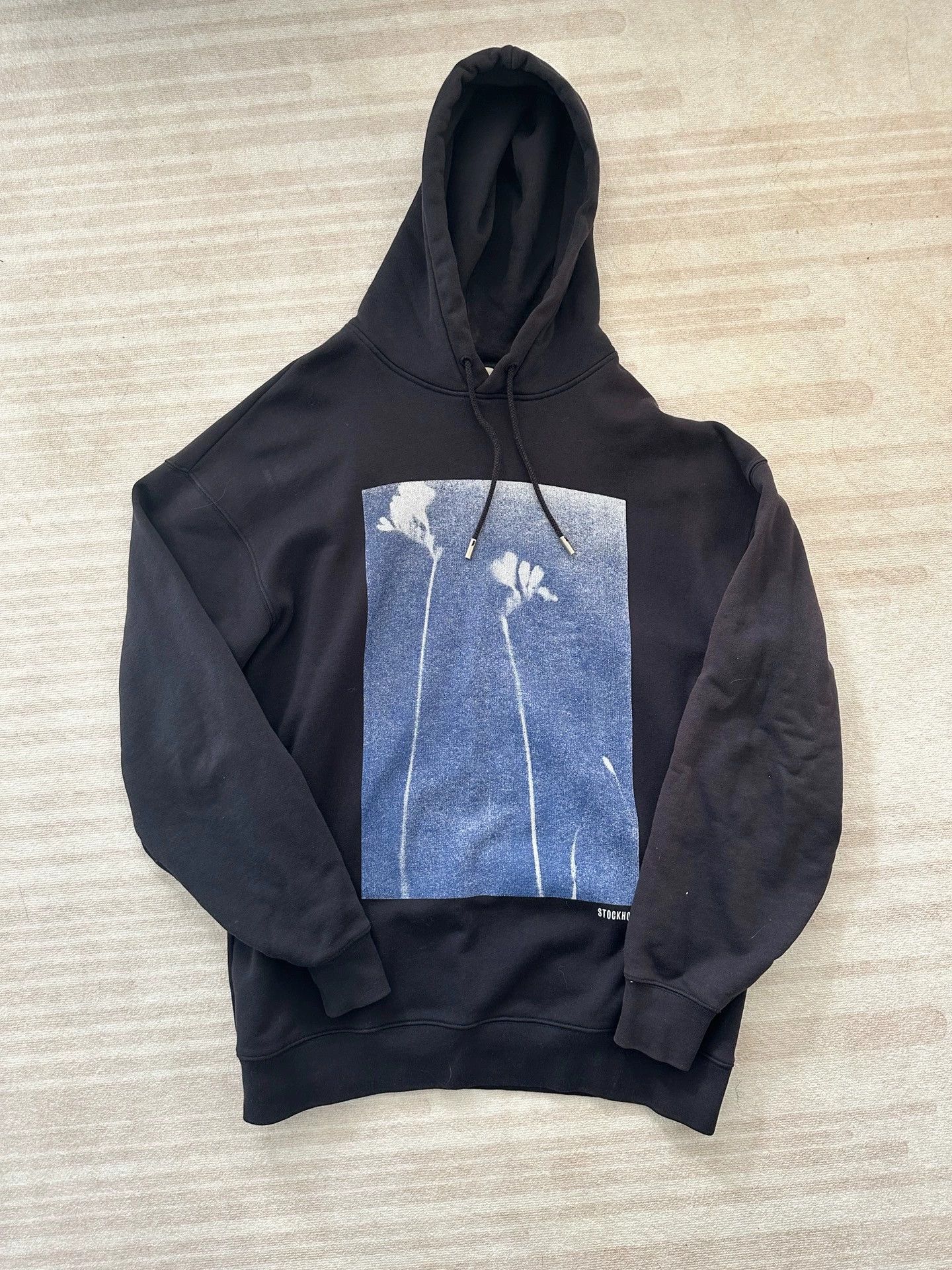 Acne Studios Acne Studios Printed Oversized Hoodie Size US XS / EU 42 / 0 - 1 Thumbnail