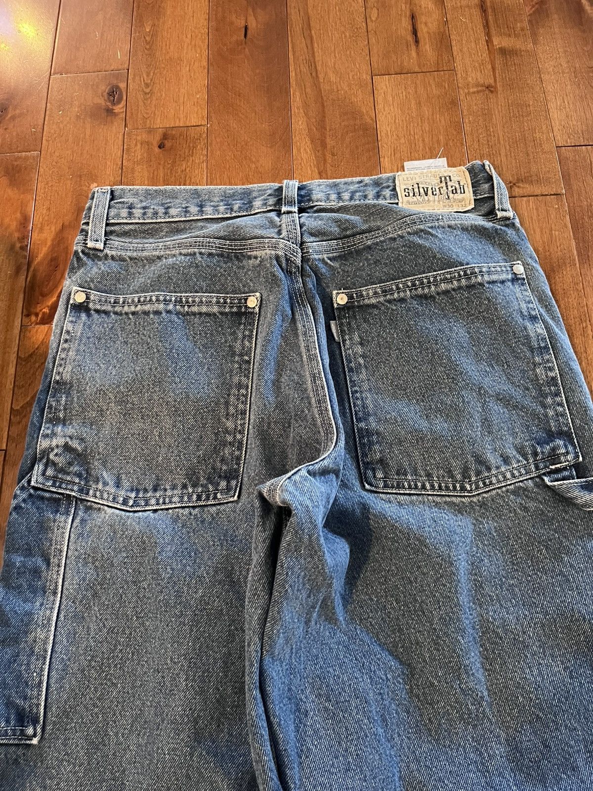 Levi's Baggy Y2K silvertab carpenters Size US 30 / EU 46 - 1 Thumbnail