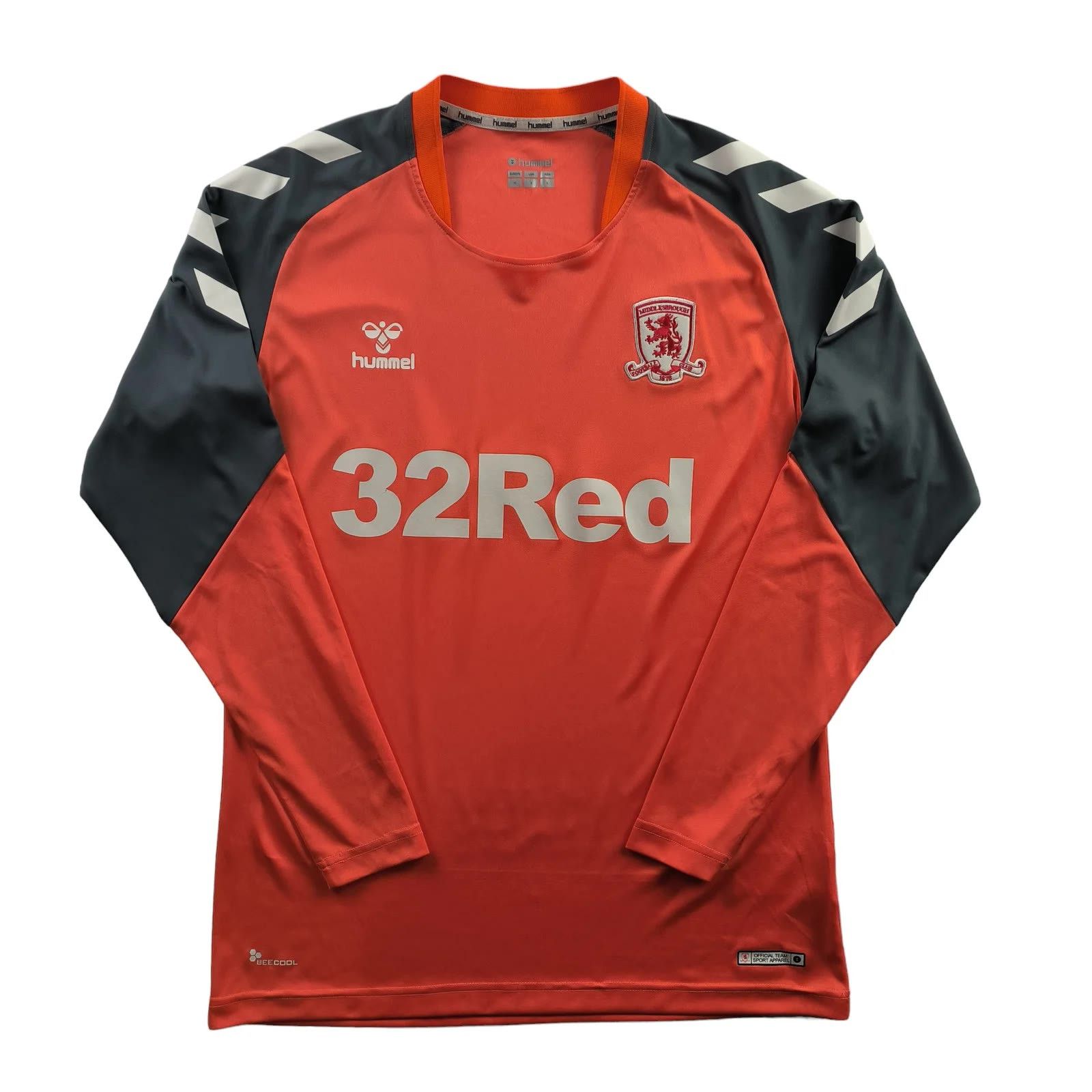 Hummel Middlesbrough 2018-19 goalkeeper football jersey size M Size US M / EU 48-50 / 2 - 1 Thumbnail