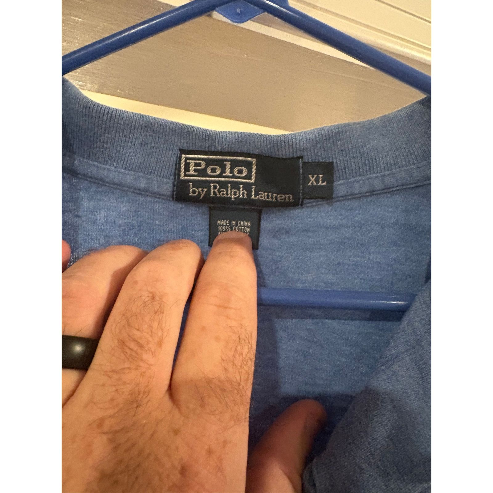Polo Ralph Lauren Polo by Ralph Lauren Men’s Polo Shirt – Blue – Size XL Size US XL / EU 56 / 4 - 3 Thumbnail