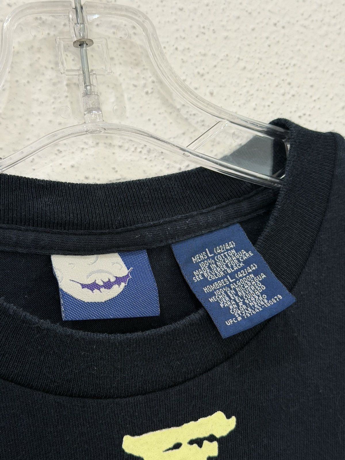 Vintage Vintage Y2K Skeleton T-shirt Glow In The Dark Ribcage Size US L / EU 52-54 / 3 - 4 Thumbnail