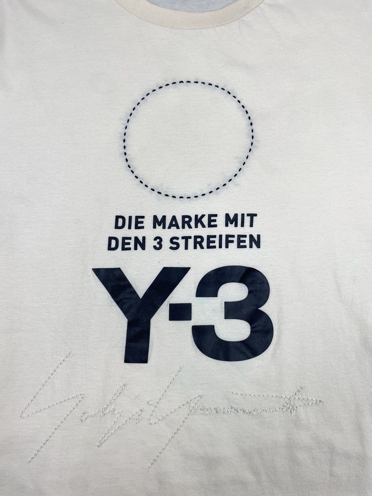 Adidas × Y-3 × Yohji Yamamoto Double Layered Tshirt Size US S / EU 44-46 / 1 - 7 Thumbnail