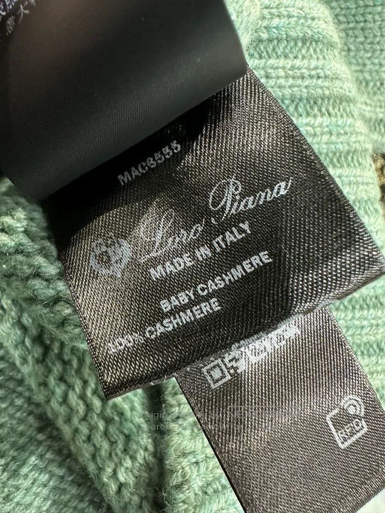 Loro Piana Loro Piana Grey linen knitted cardigan Size S / US 4 / IT 40 - 8 Thumbnail