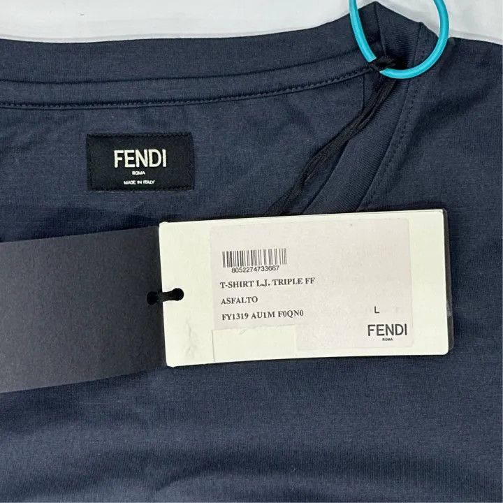Fendi FENDI Colorful Print Round Neck T-Shirt -2507 Size US L / EU 52-54 / 3 - 2 Thumbnail