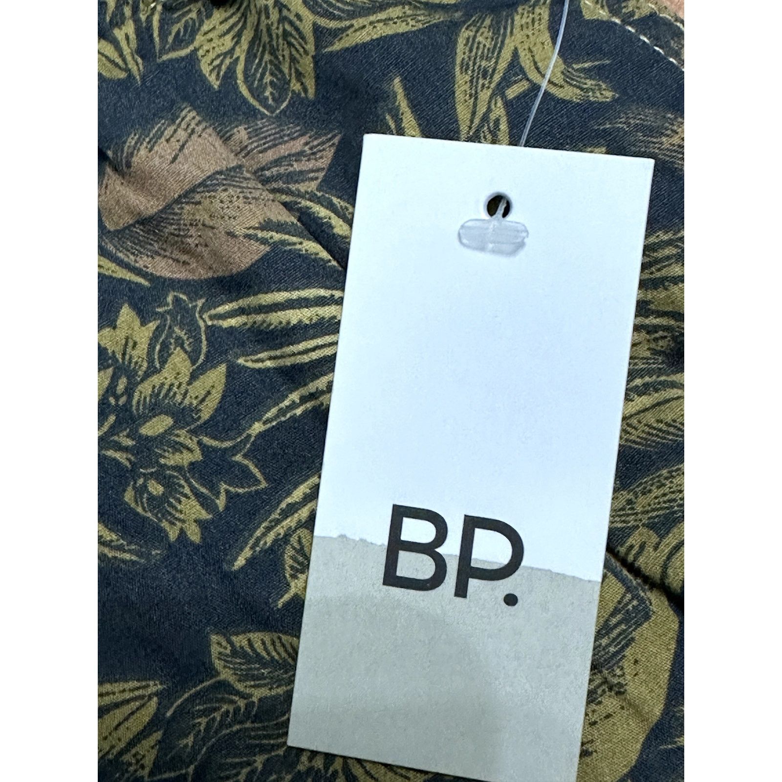 BP. BP. Shorts Plaid Floral Drawstring Multicolor Men's L NWT Size US 35 - 8 Thumbnail