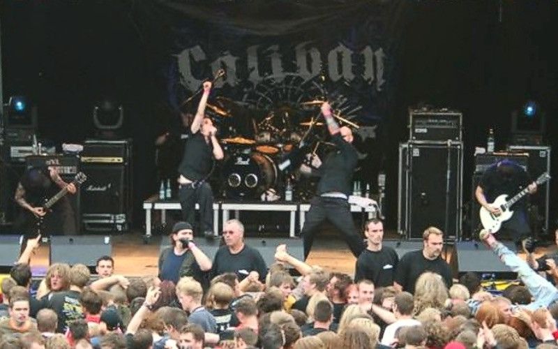 Band Tees Caliban 2004s Metal core shirt vintage band tee Size US M / EU 48-50 / 2 - 5 Thumbnail