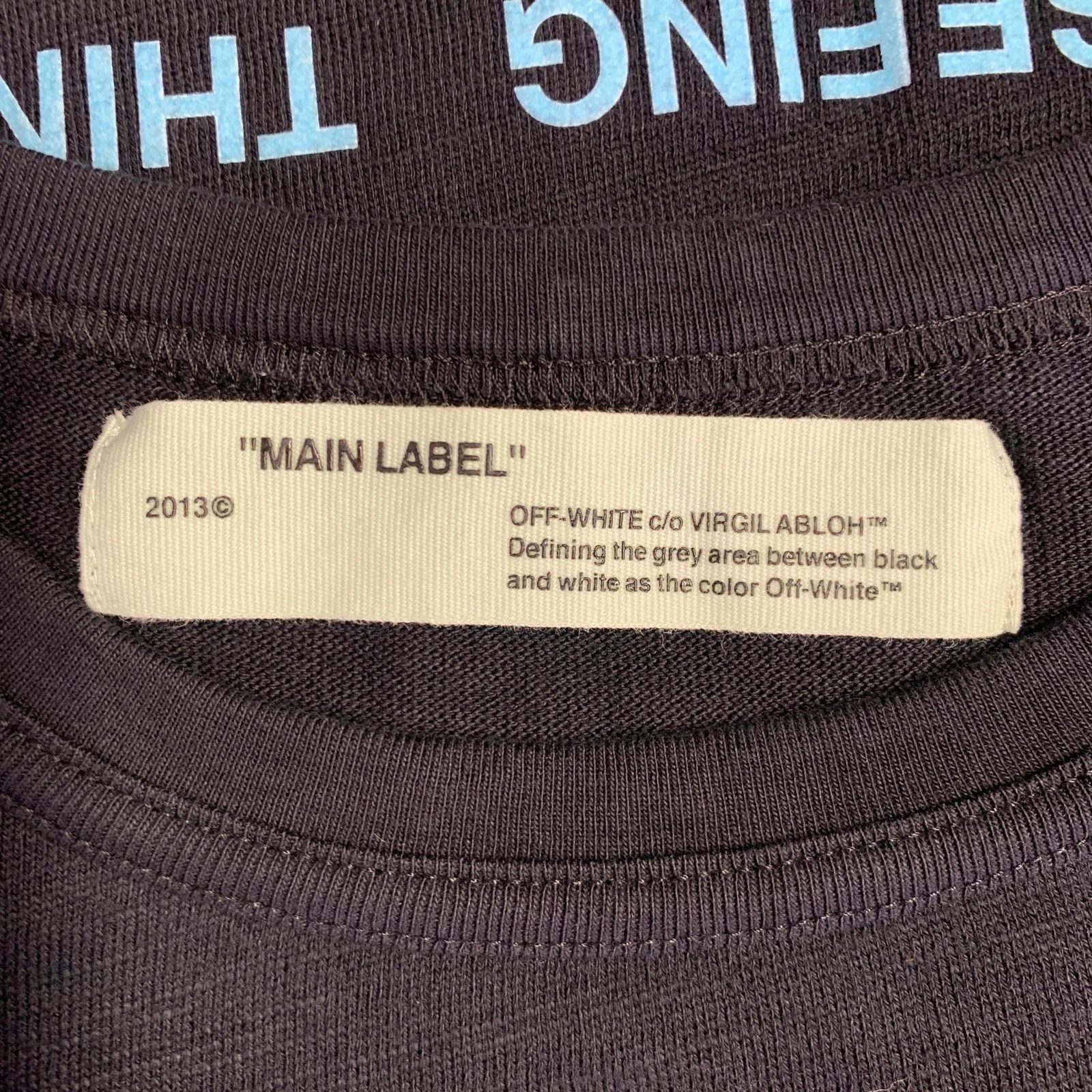 Off-White Black Multi Color Graphic Cotton Short Sleeve T-shirt Size US XXS / EU 40 - 5 Thumbnail