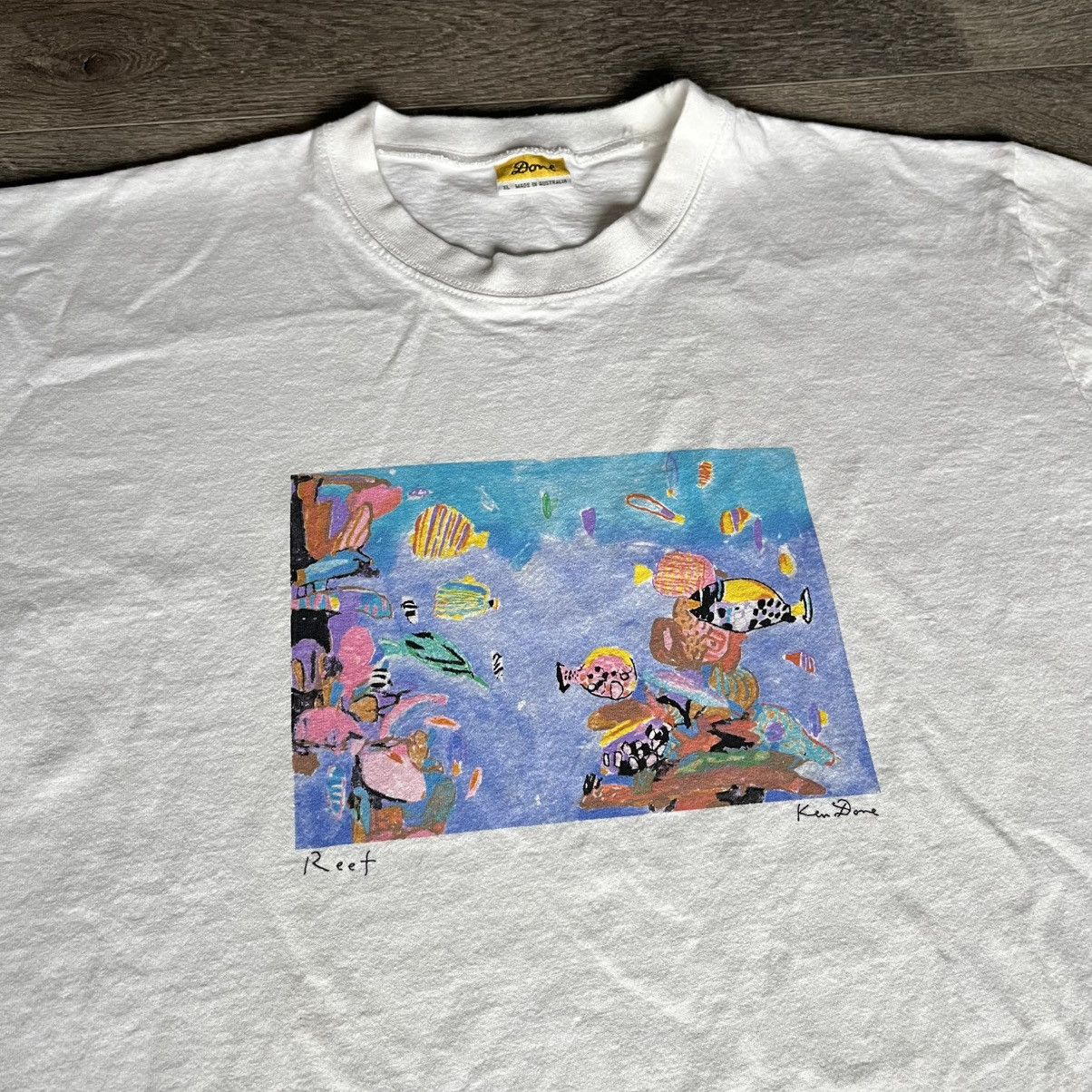 Vintage Vintage 90s Ken Dome Aquarium Gallery Australia Graphic Tee Size US XL / EU 56 / 4 - 1 Thumbnail