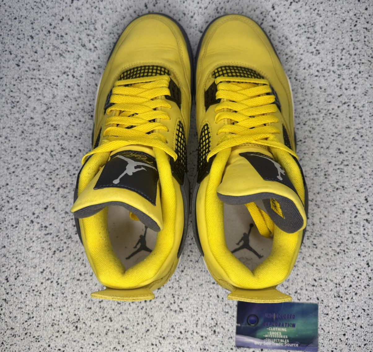 Jordan Brand Jordan 4 Lightning 9.5 Men Size US 9.5 / EU 42-43 - 4 Thumbnail