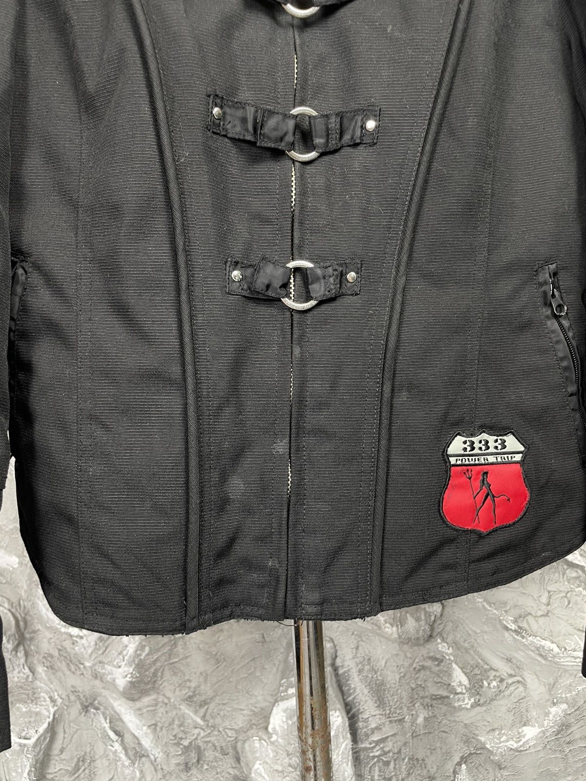 Designer Rare Y2K Punk Gothic Power Trip Bandage Moto Bomber Hysteric Size US S / EU 44-46 / 1 - 8 Thumbnail