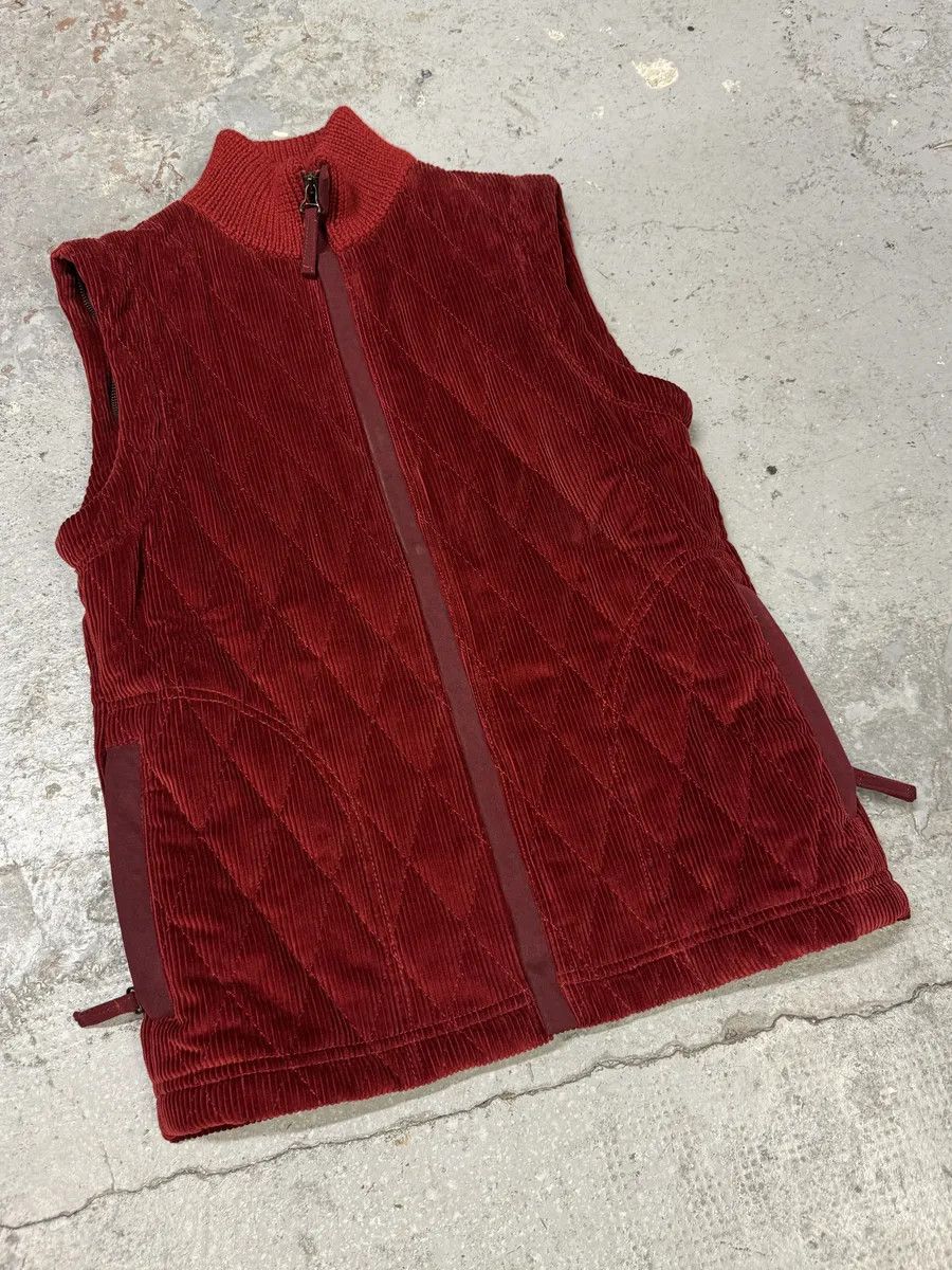 Dolce & Gabbana AW1996 Dolce & Gabbana Red Quilted Hybrid Vest Size US XS / EU 42 / 0 - 9 Thumbnail